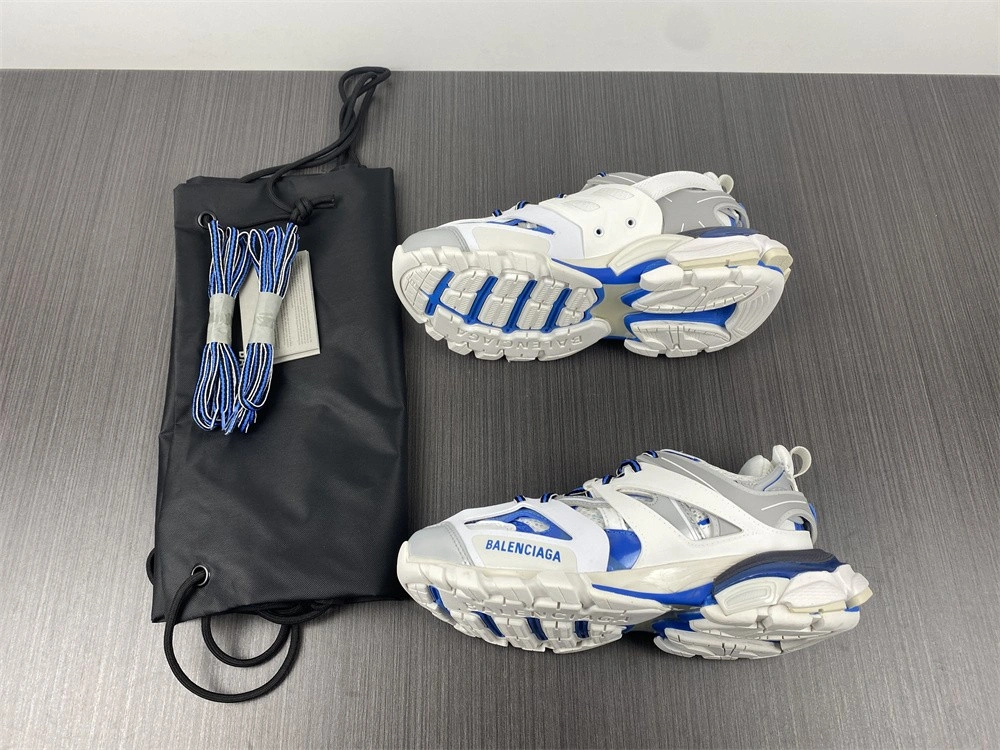 B*alenciaga Track White Blue 542023W2FS AllSeason 4593