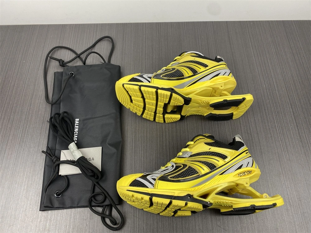 B*alenciaga X-Pander Yellow Grey 653871W2RA Stylish 4594