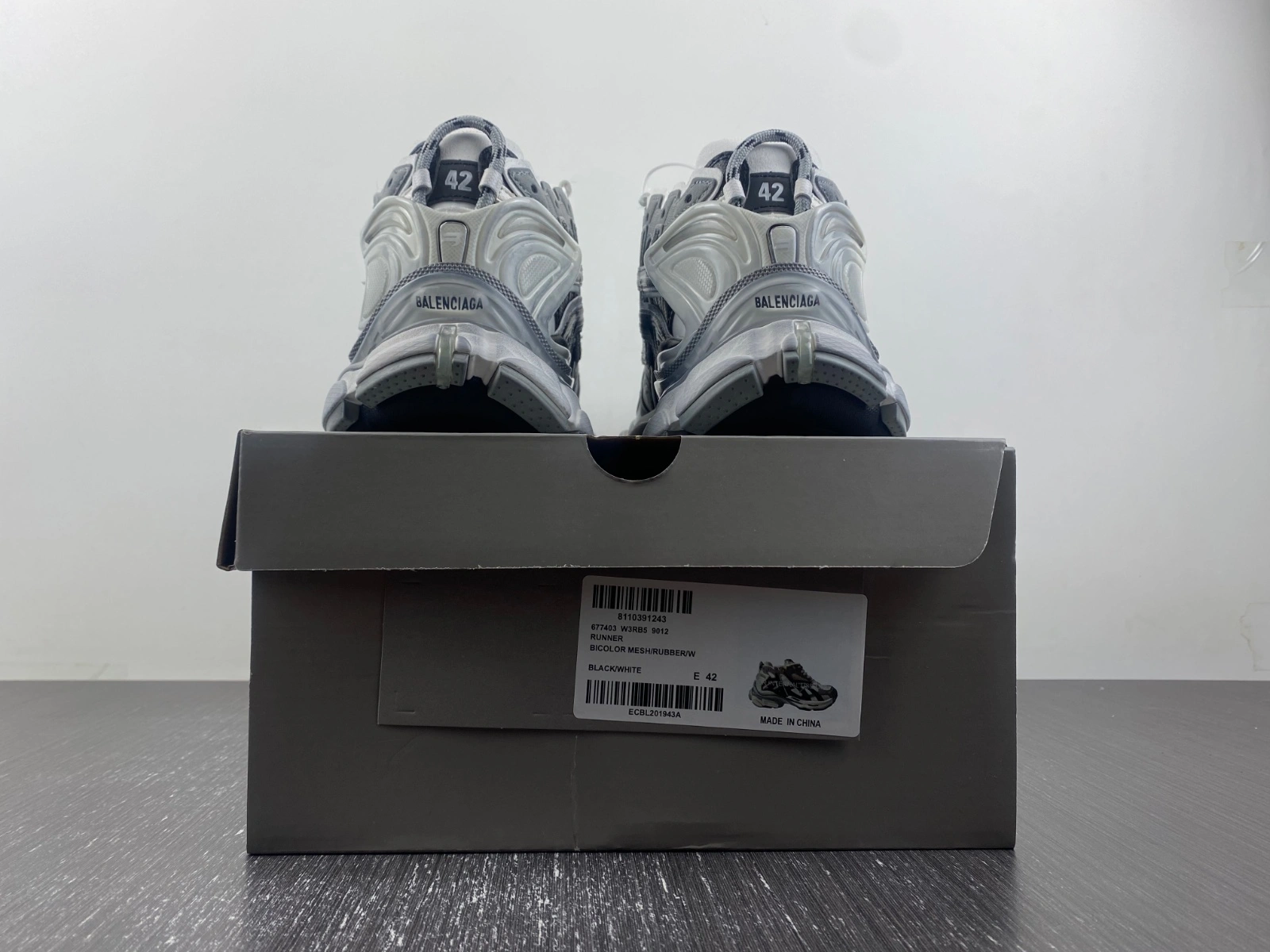 B*alenciaga runner AM 20231205- Colorful 4377