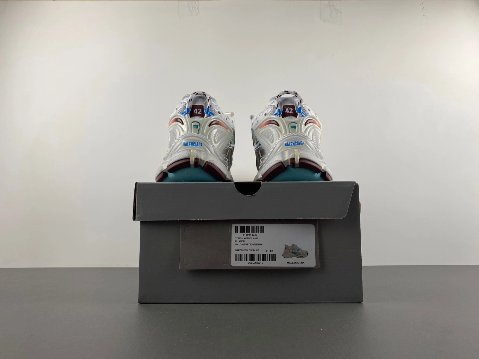 SmoothTexture B*alenciaga runner Sneaker AM20240629- 4286