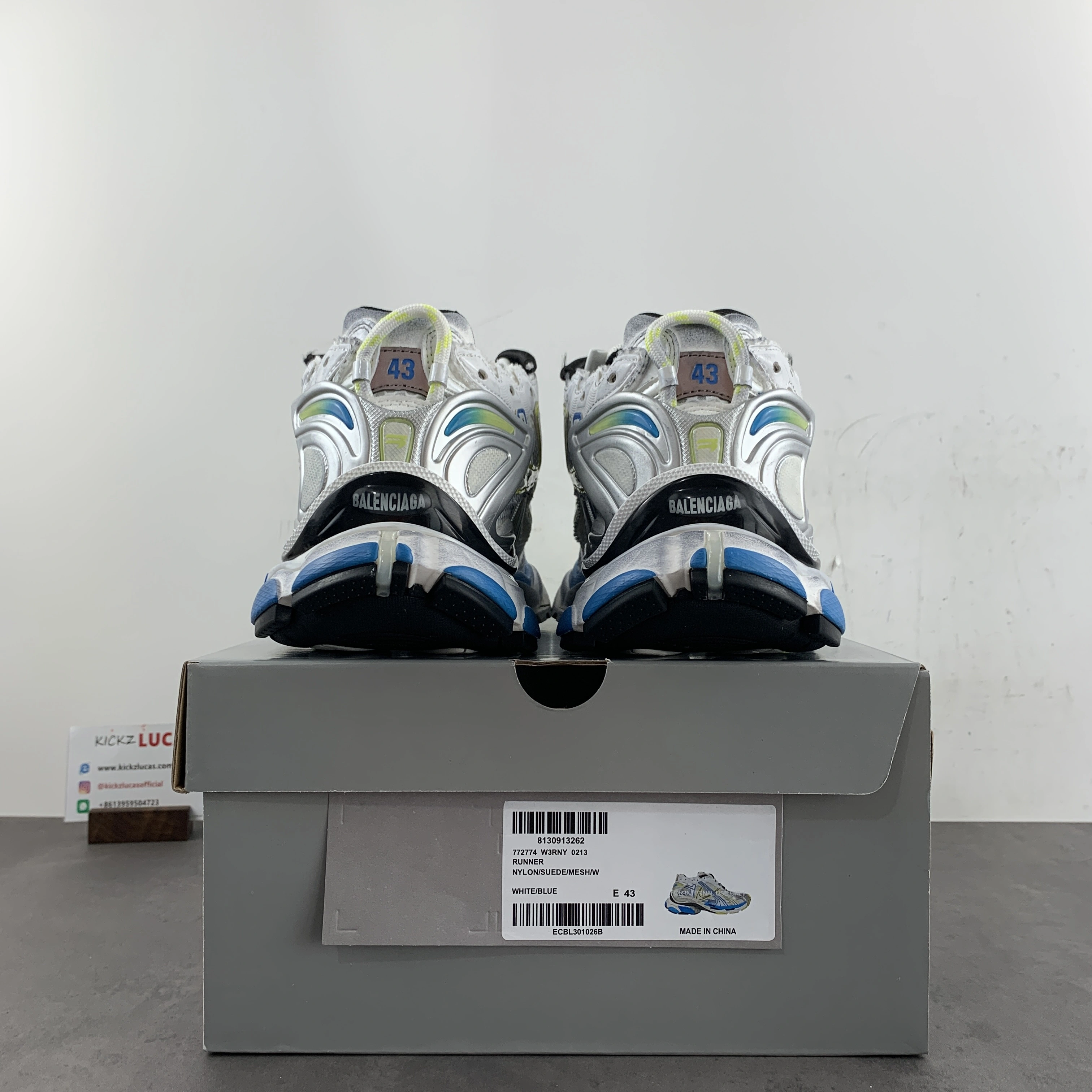 Durable B*alenciaga runner Sneaker AM20240728- 4274