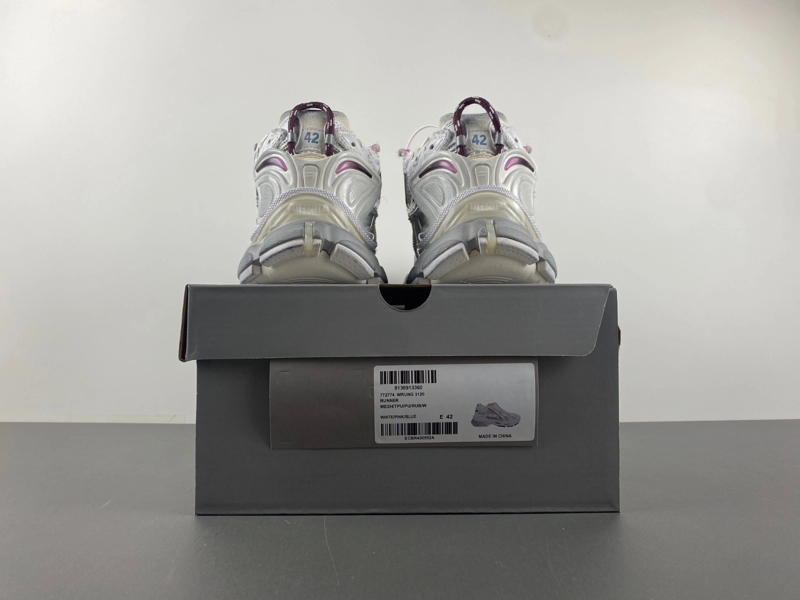 Minimalist B*alenciaga runner Sneaker AM20241104- 4237