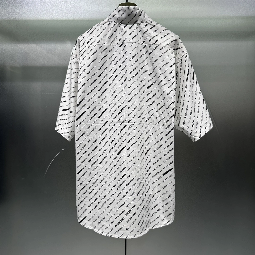 Colorful B*alenciaga shirt Top Quality D17 20240518- 10424