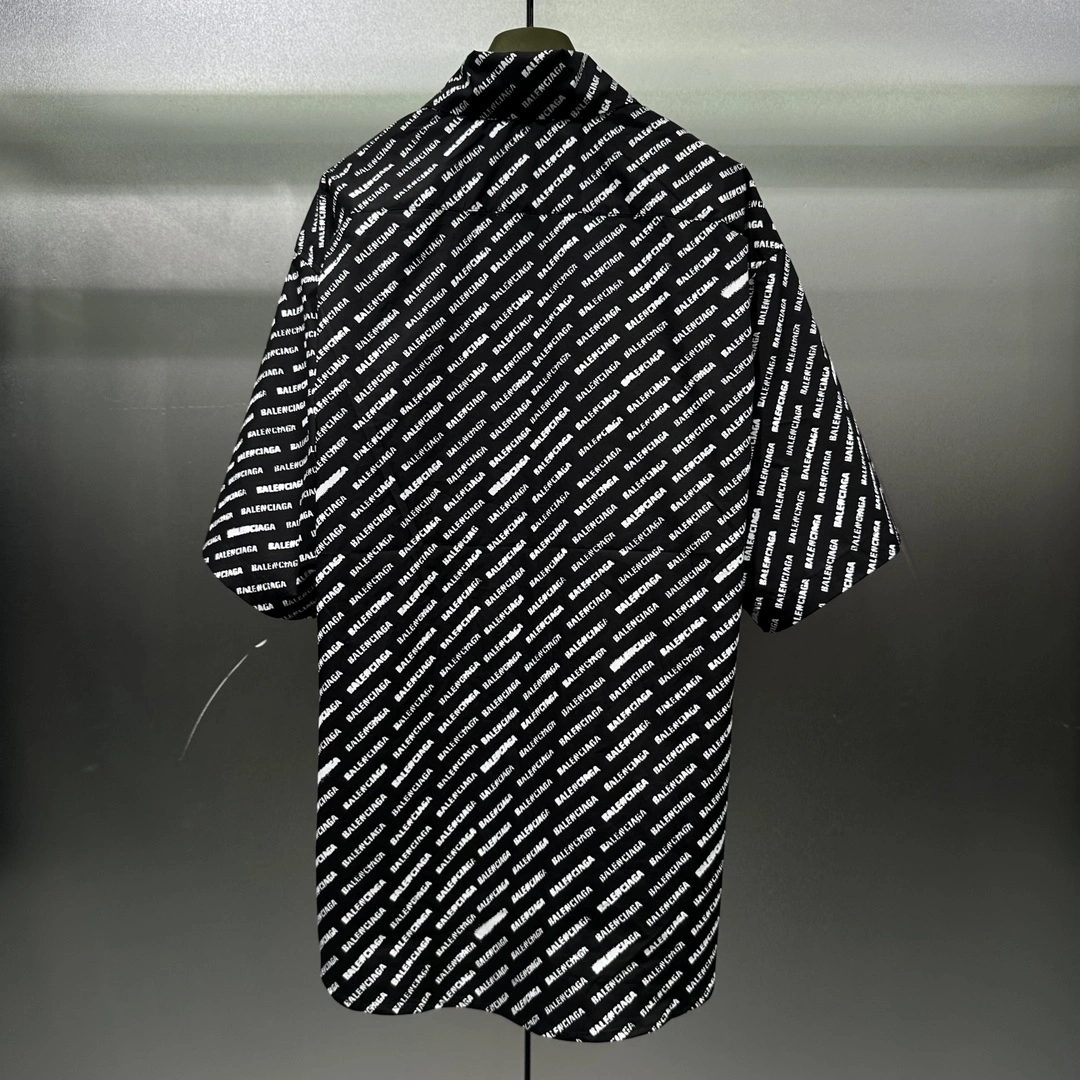 ZeroBulk B*alenciaga shirt Top Quality D17 20240518- 10423