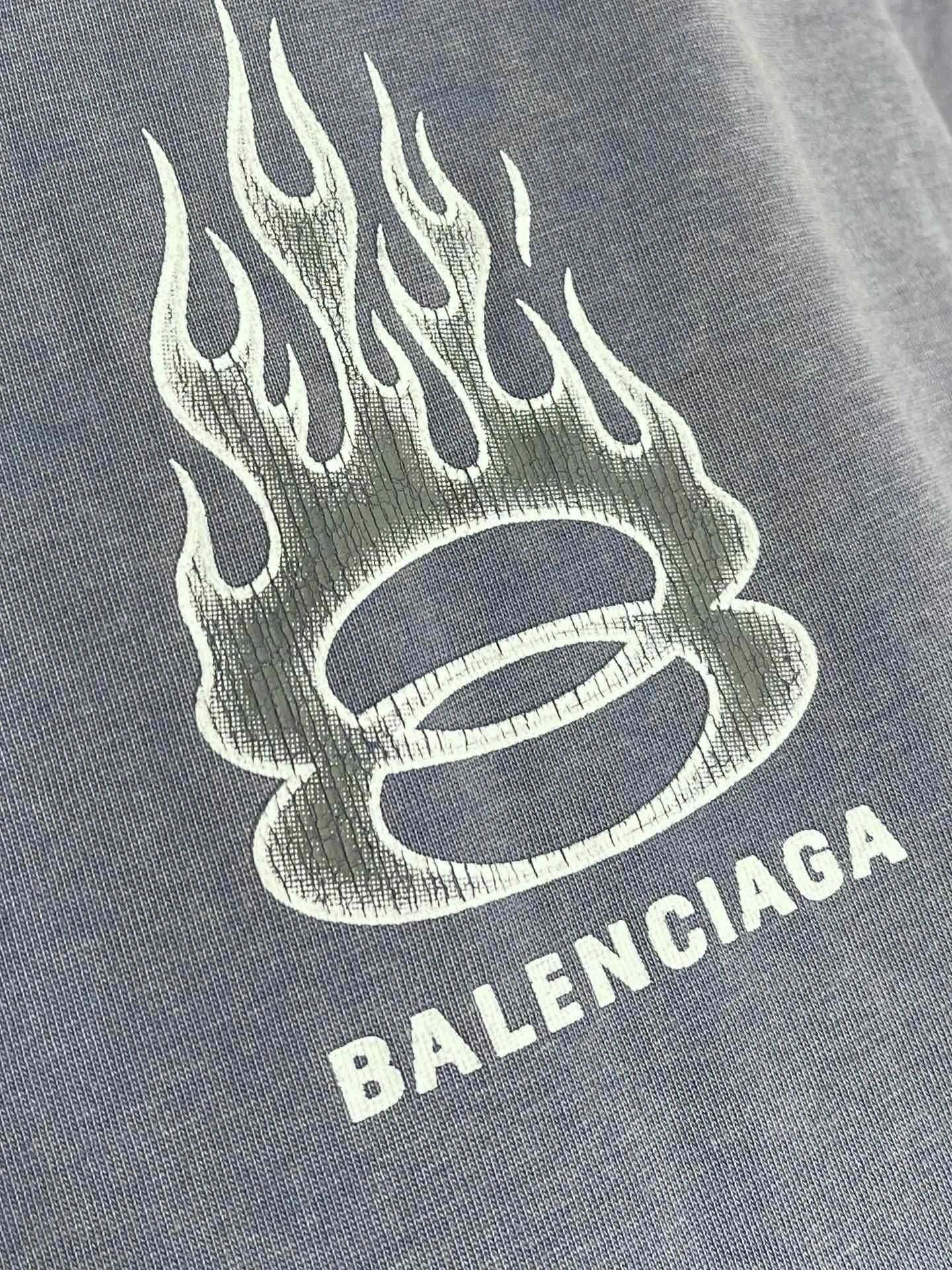 QuickDry B*alenciaga shirt Top Quality D17 20240819- 10095
