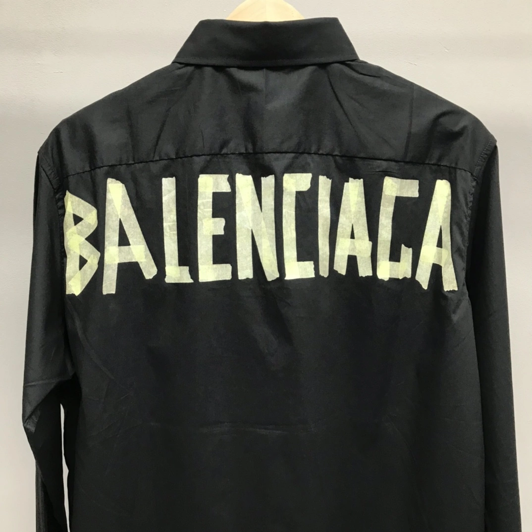 B*alenciaga shirt Top Quality DSX 20230619- WrinkleFree 11140