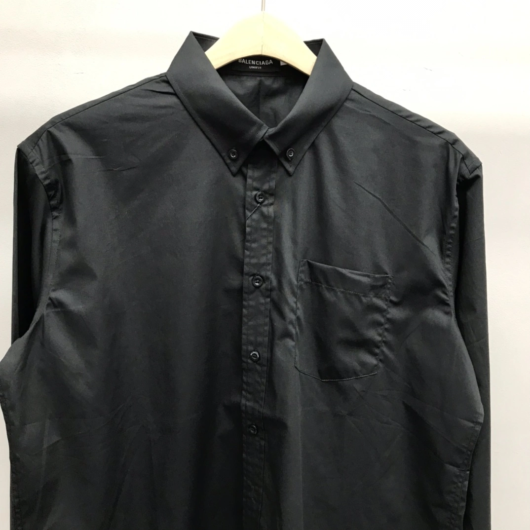 B*alenciaga shirt Top Quality DSX 20230619- WrinkleFree 11140