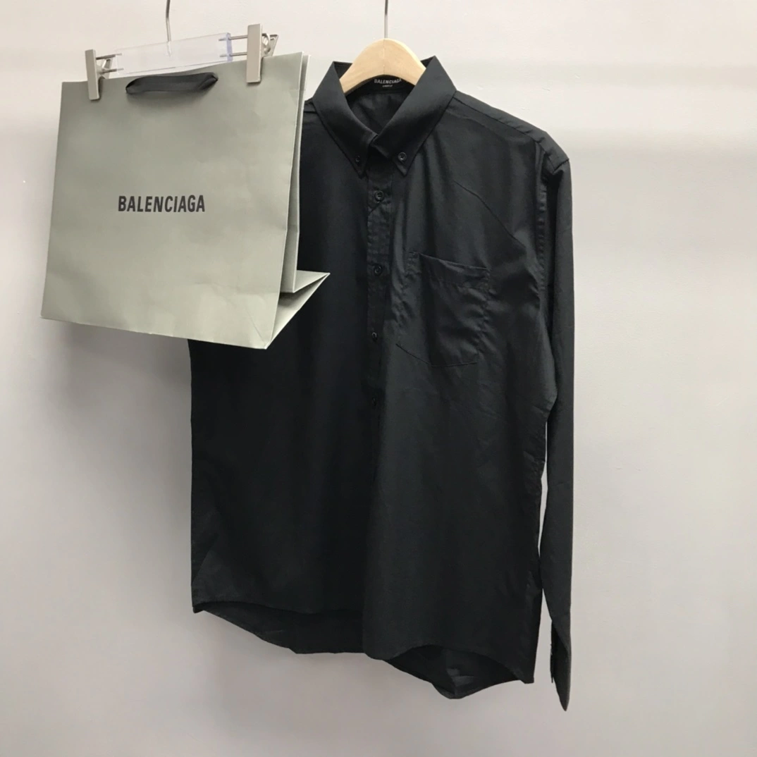 B*alenciaga shirt Top Quality DSX 20230619- WrinkleFree 11140