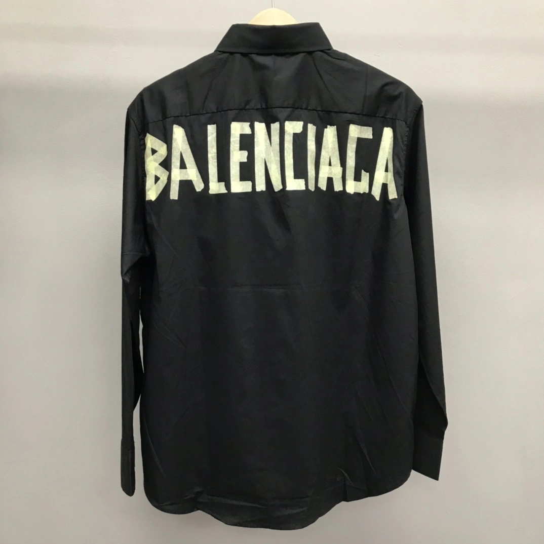 B*alenciaga shirt Top Quality DSX 20230619- WrinkleFree 11140