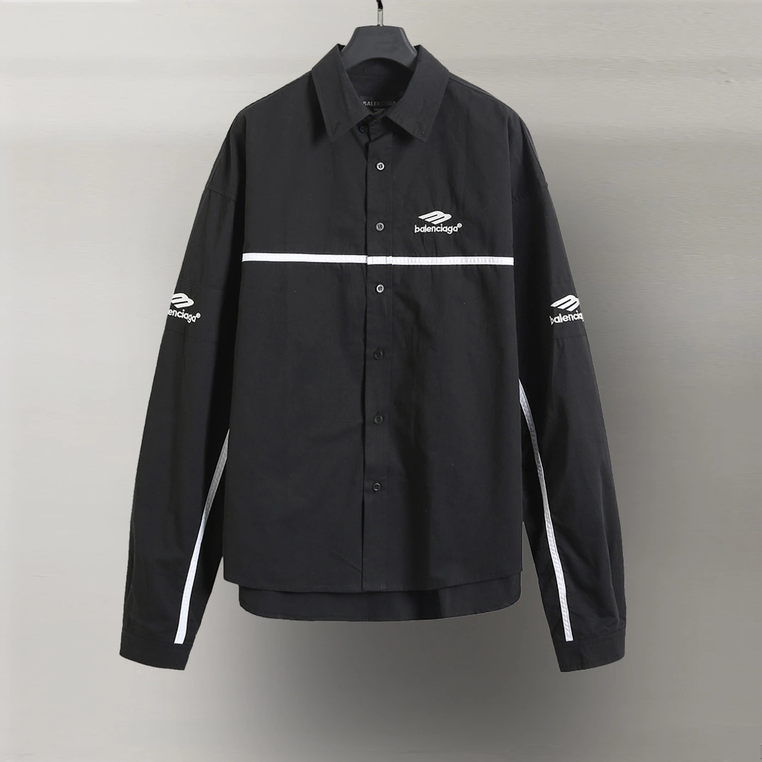 B*alenciaga shirt Top Quality KOF 20250419- Breathable 9911