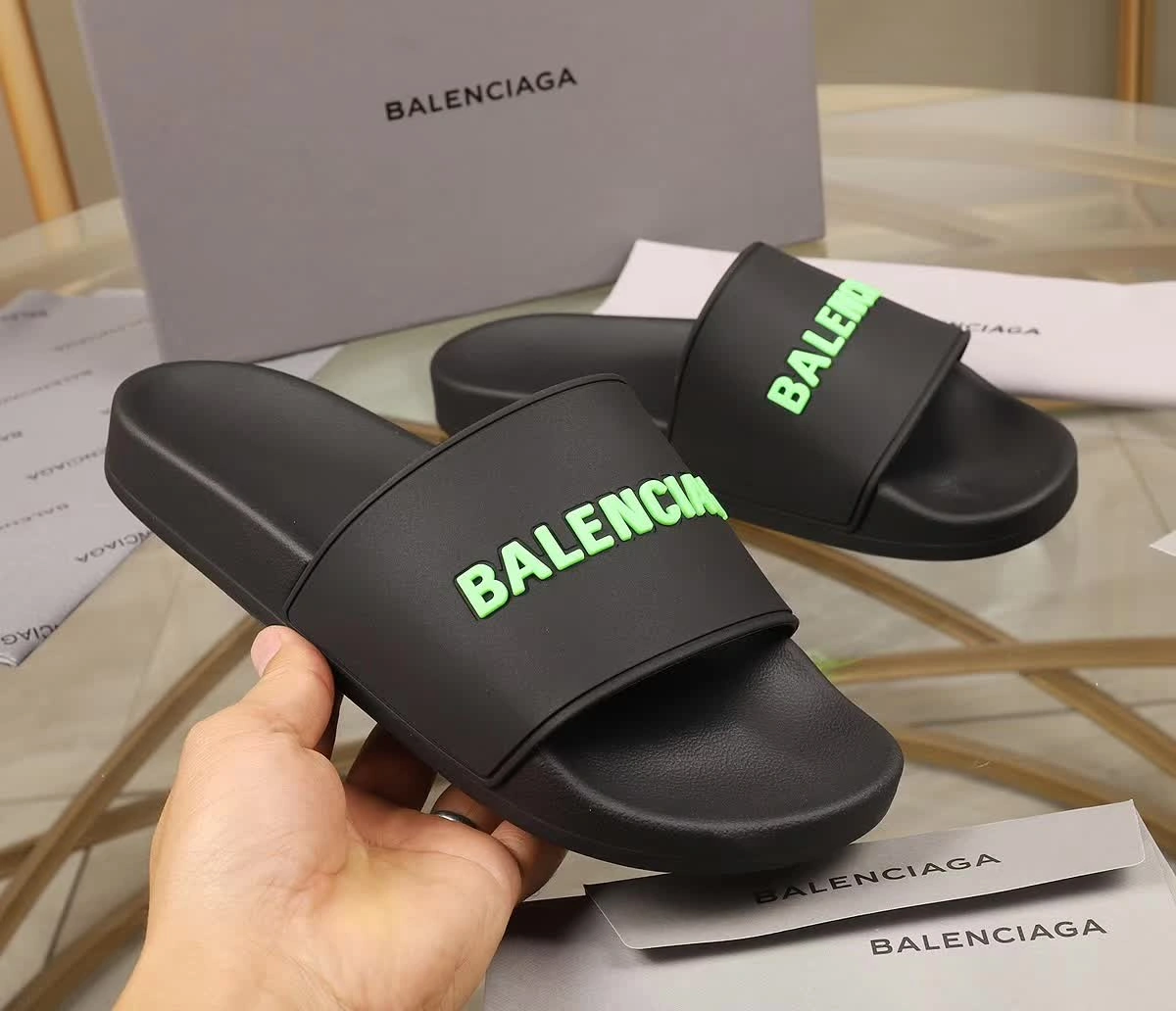Supportive B*lenciaga Sandals 4715
