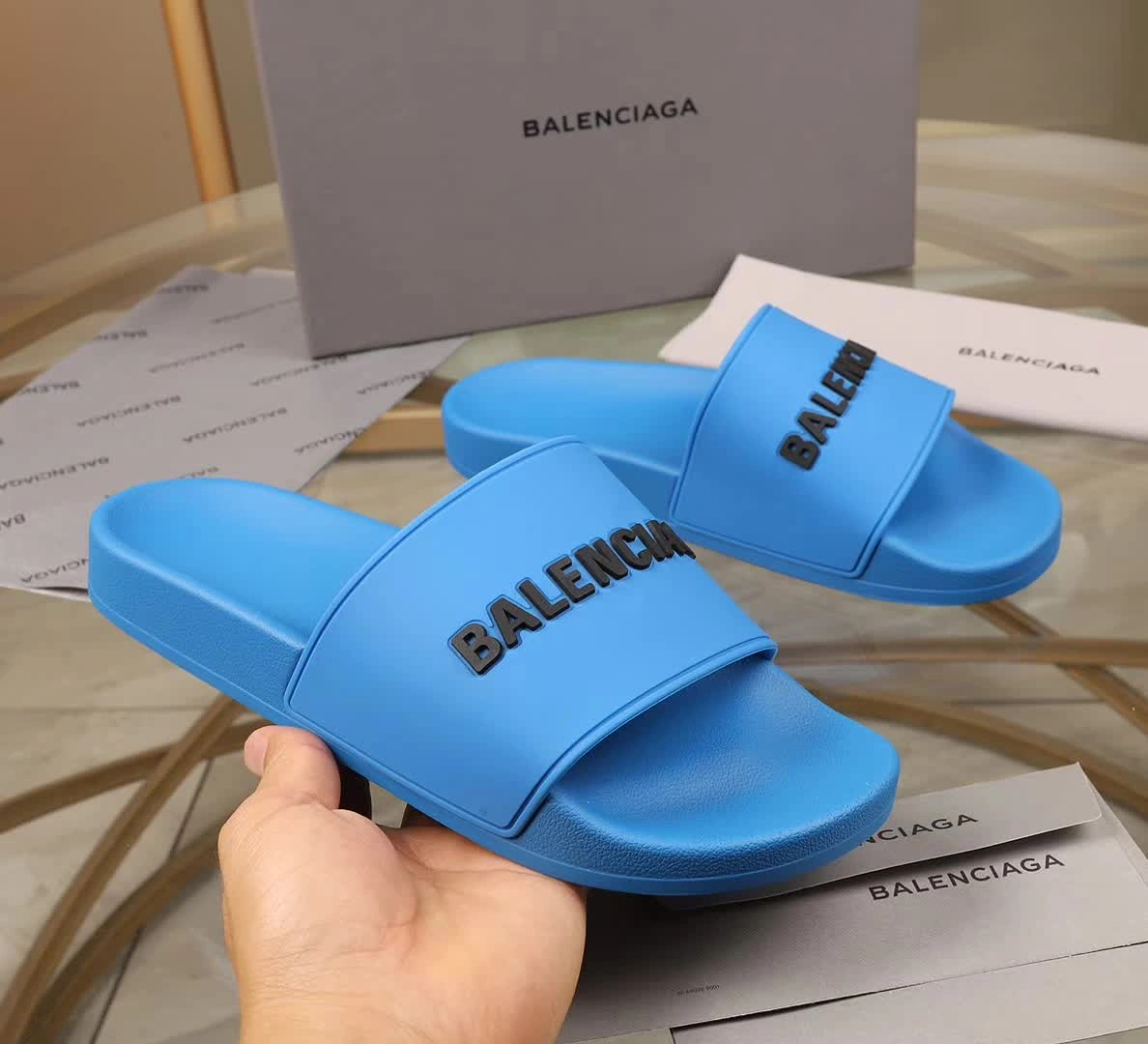 B*lenciaga Sandals FlexibleFit 4716