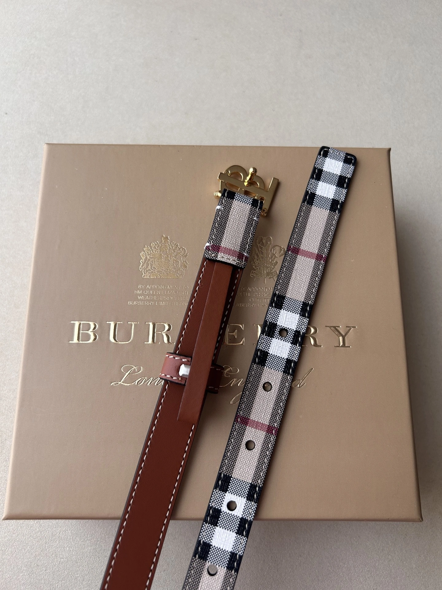 ComfortFit B*urberrry Belts XX 20250403- 15590