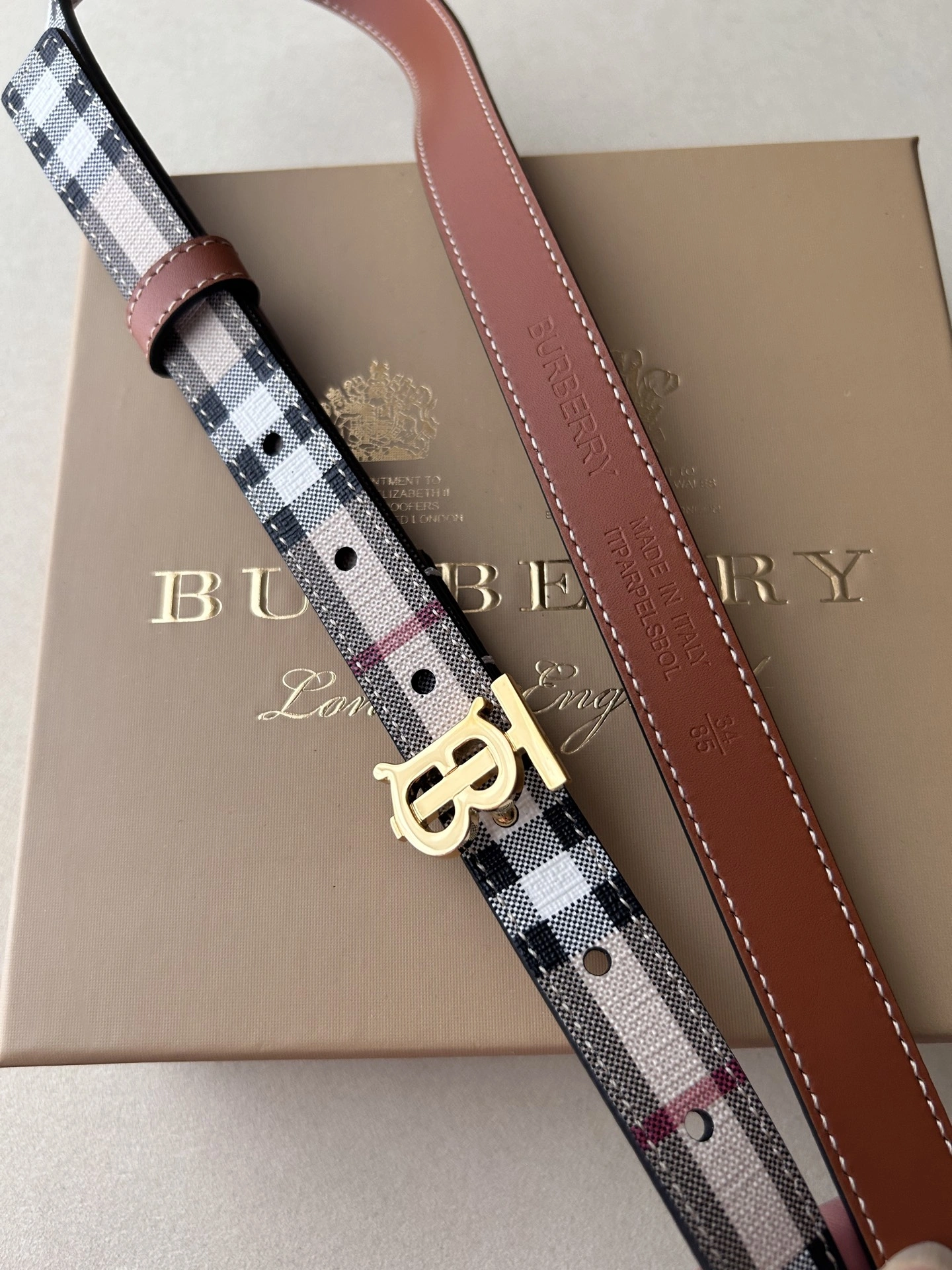 ComfortFit B*urberrry Belts XX 20250403- 15590