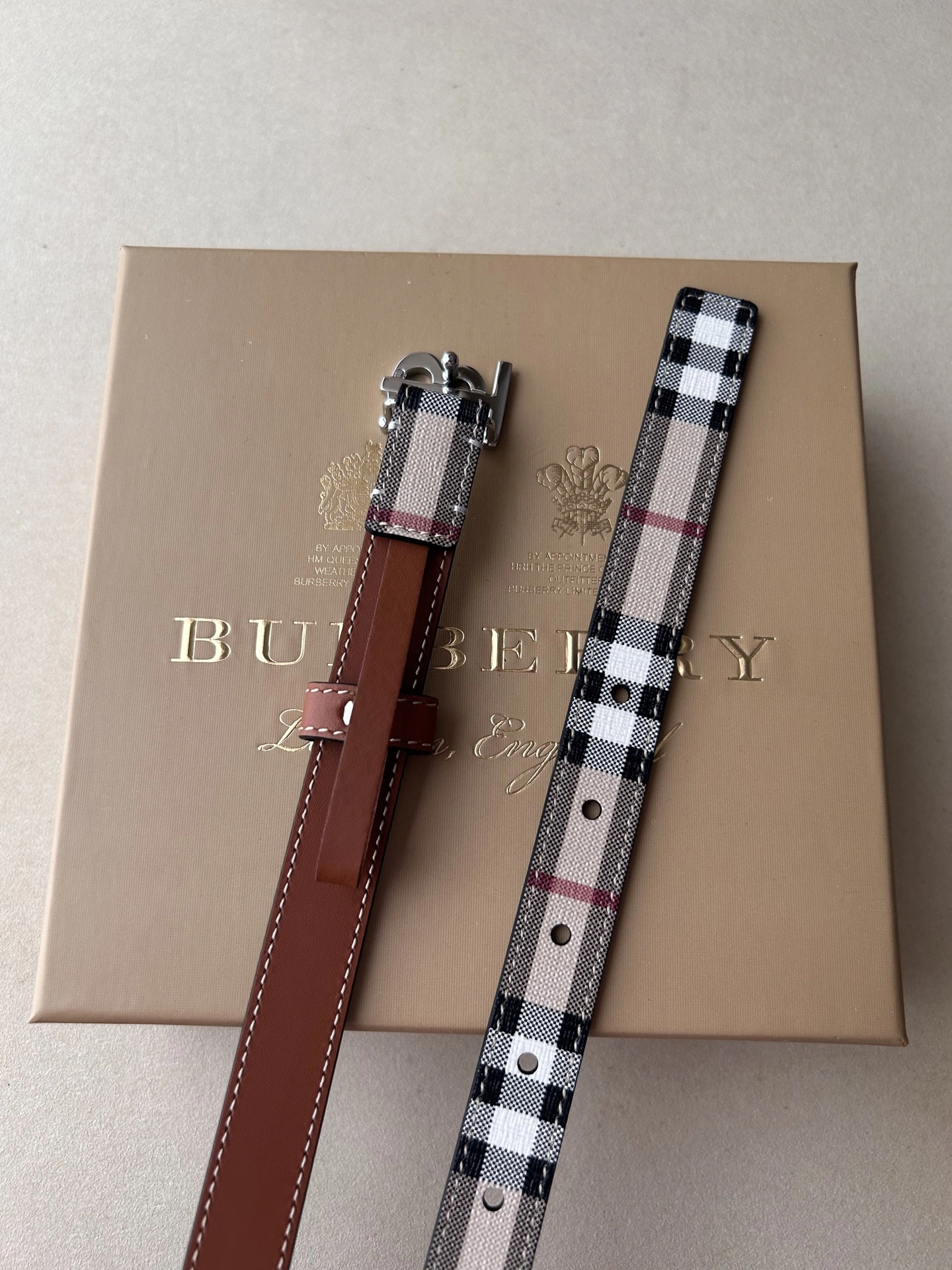 ComfortFit B*urberrry Belts XX 20250403- 15590