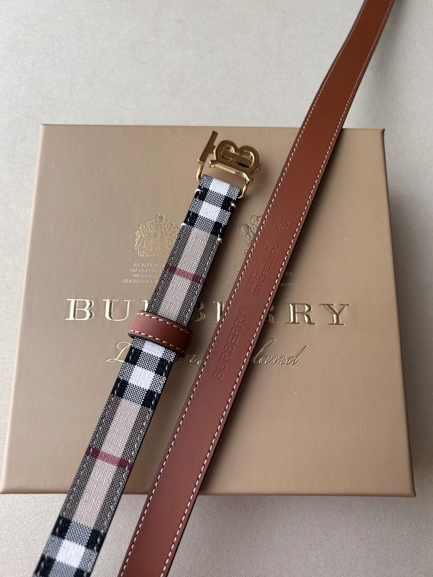 ComfortFit B*urberrry Belts XX 20250403- 15590