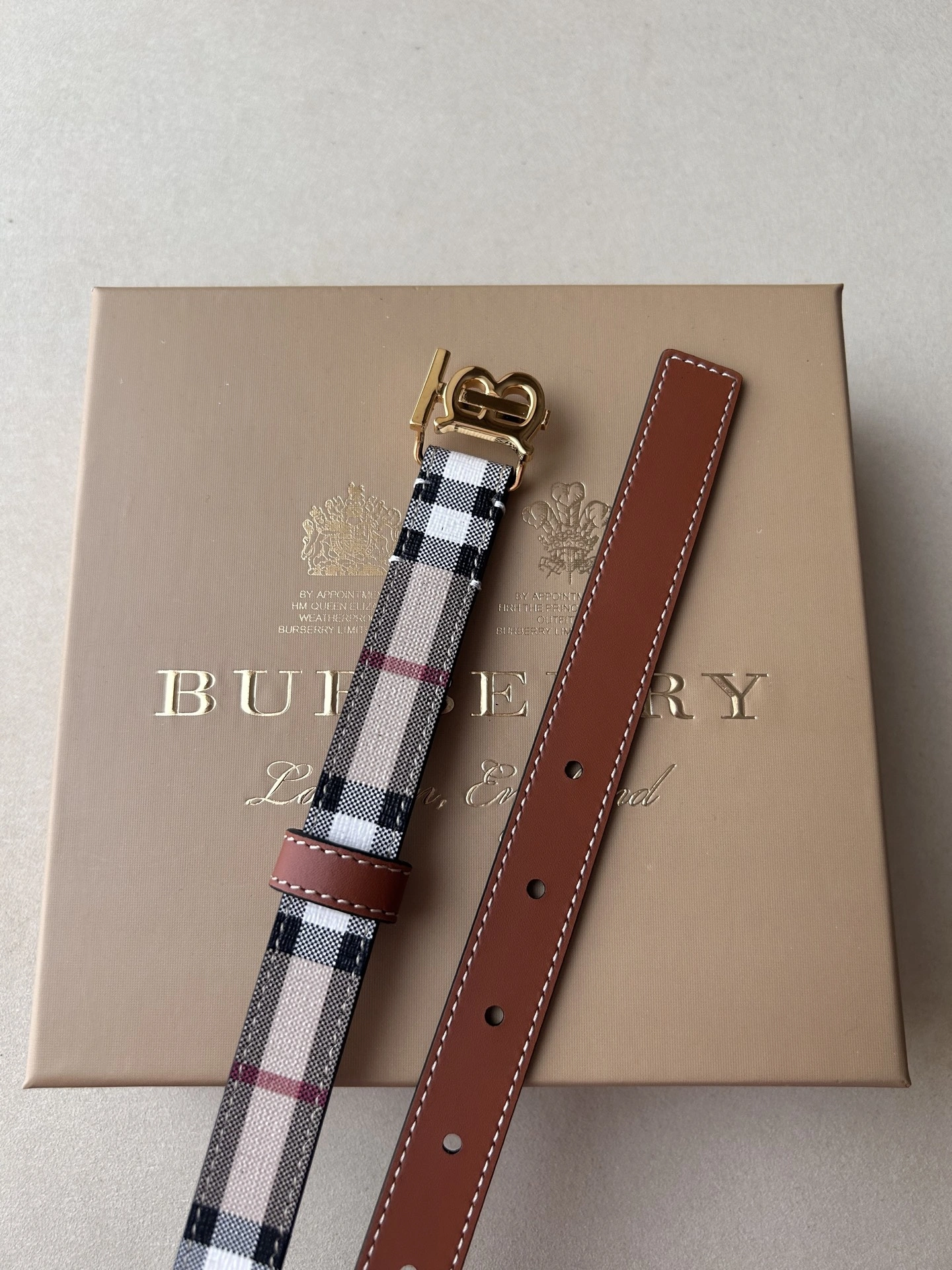 ComfortFit B*urberrry Belts XX 20250403- 15590
