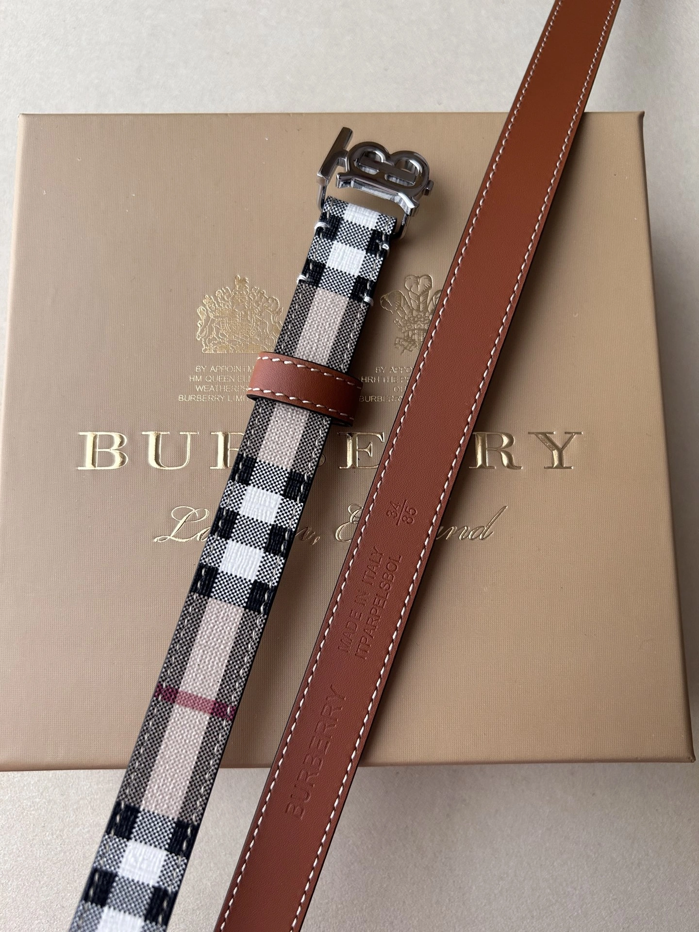 ComfortFit B*urberrry Belts XX 20250403- 15590