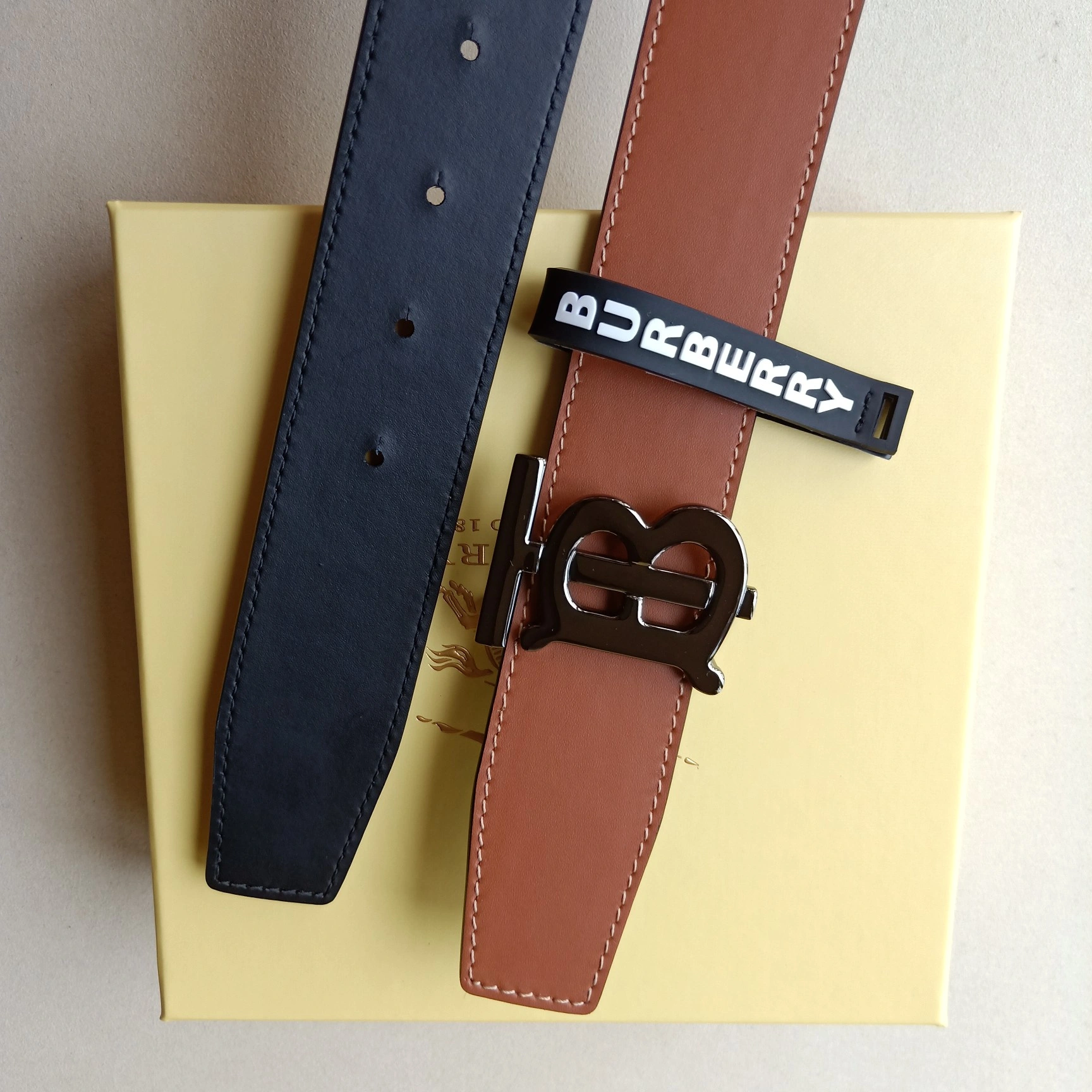 Unisex B*urberrry Belts XX 20250406- 15592