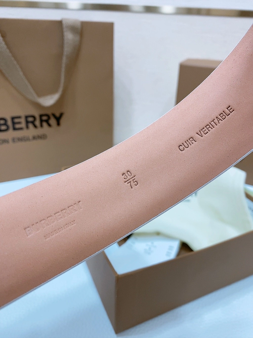 OdorResistant B*urberrry Belts XX 20250407- 15578