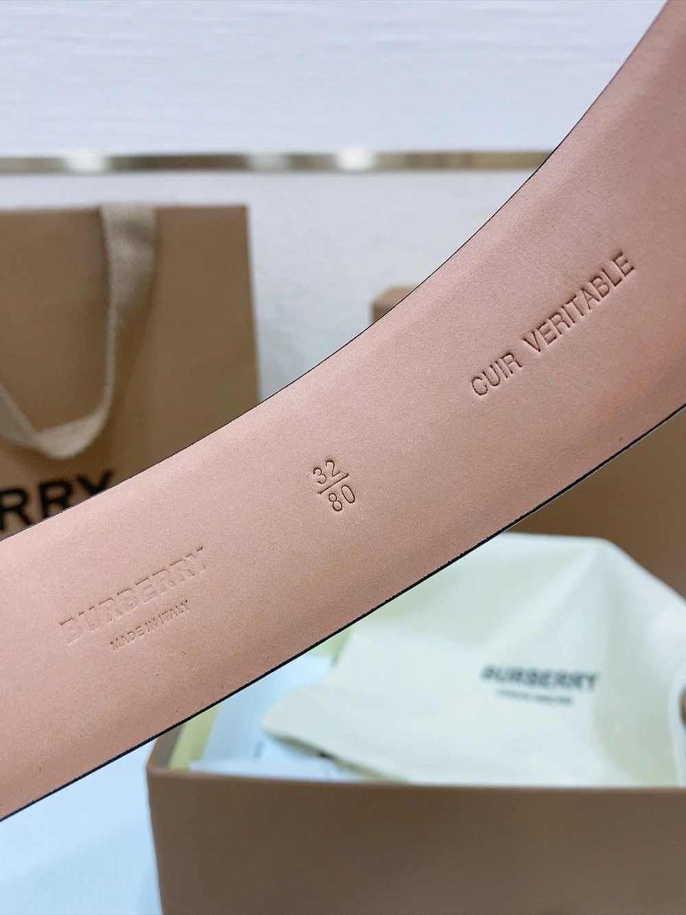 OdorResistant B*urberrry Belts XX 20250407- 15578