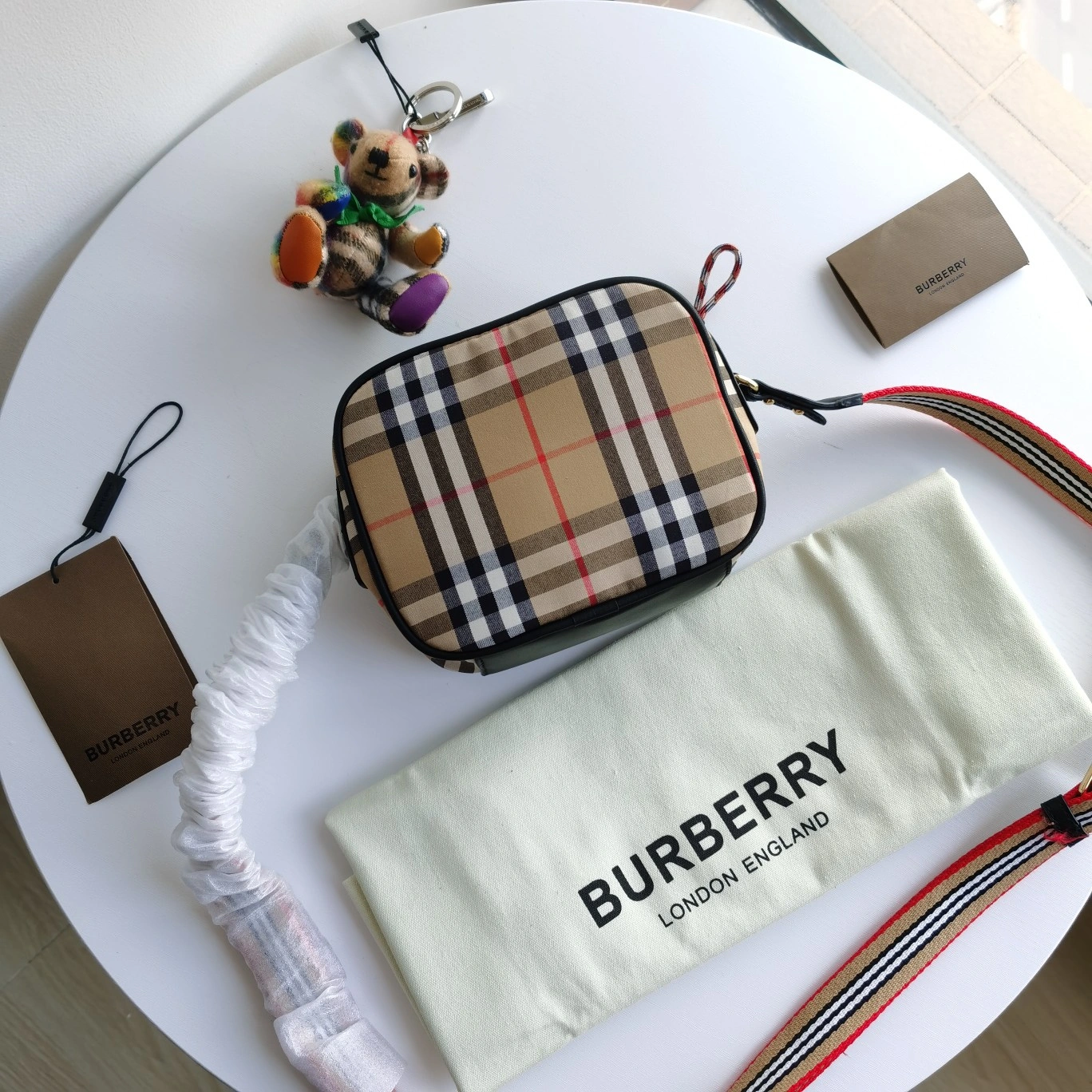 StreetReady B*urberry Bag Top Quality 17*14*7cm 9414
