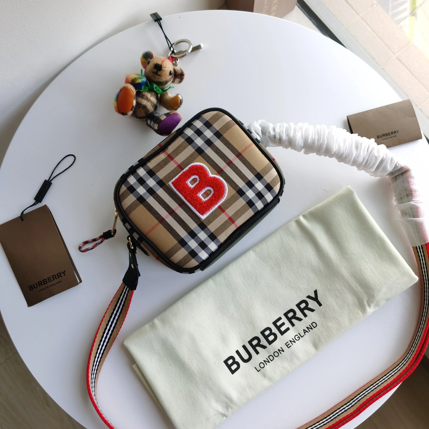 StreetReady B*urberry Bag Top Quality 17*14*7cm 9414