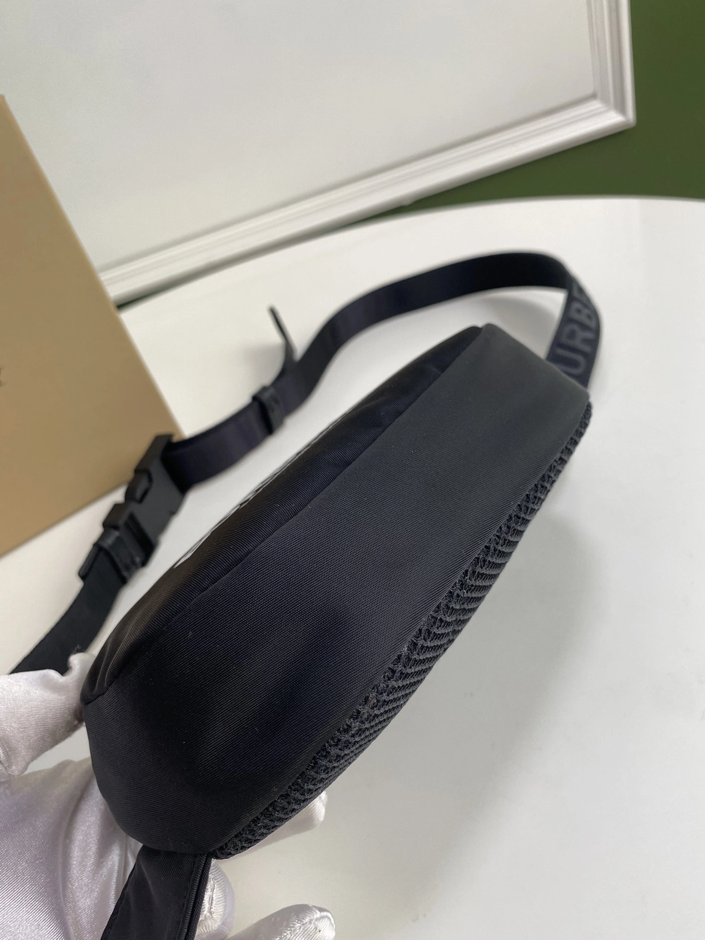 Thermal B*urberry Bag Top Quality 18.5*3.7*12.5cm 9368