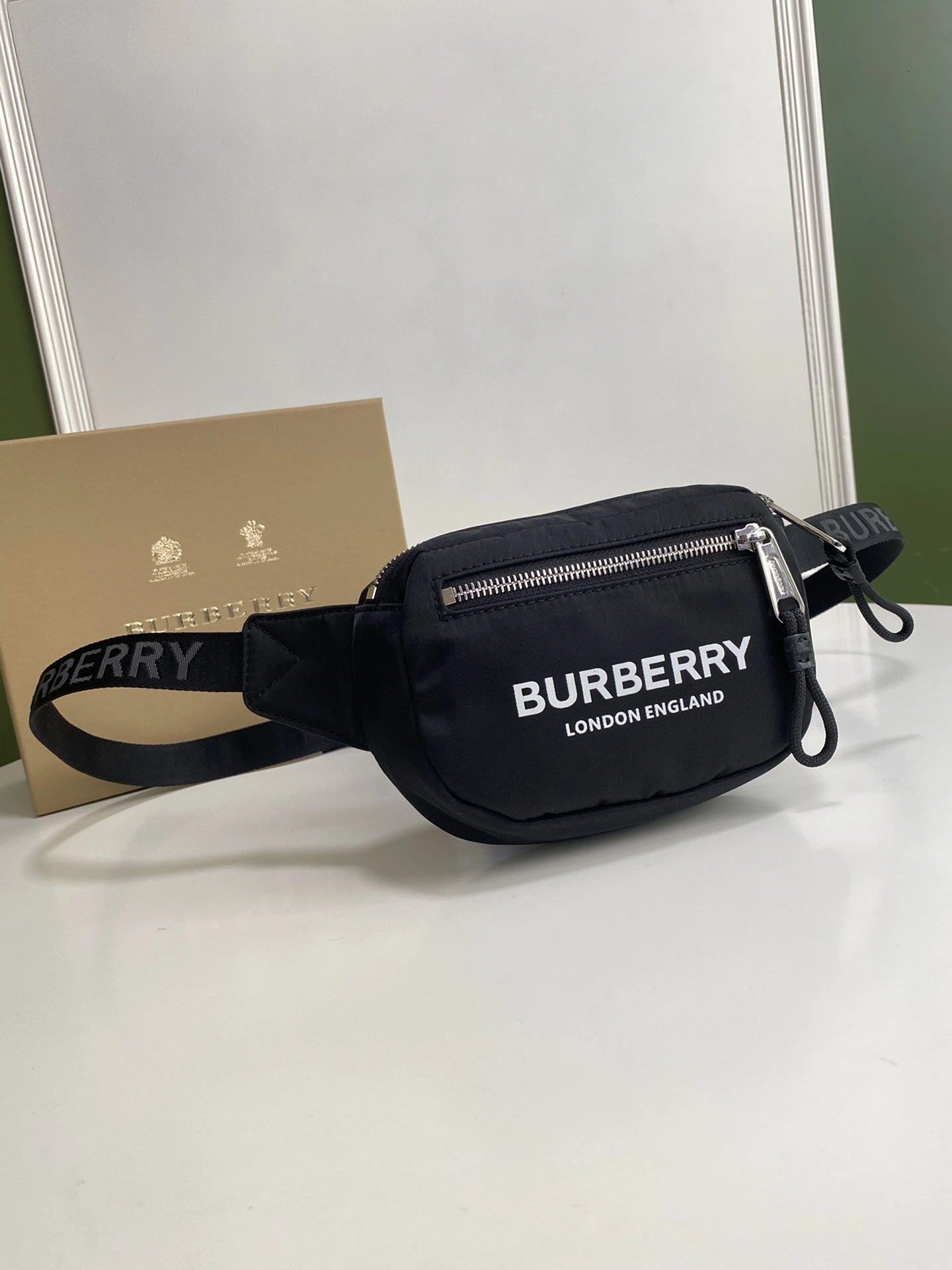 Thermal B*urberry Bag Top Quality 18.5*3.7*12.5cm 9368