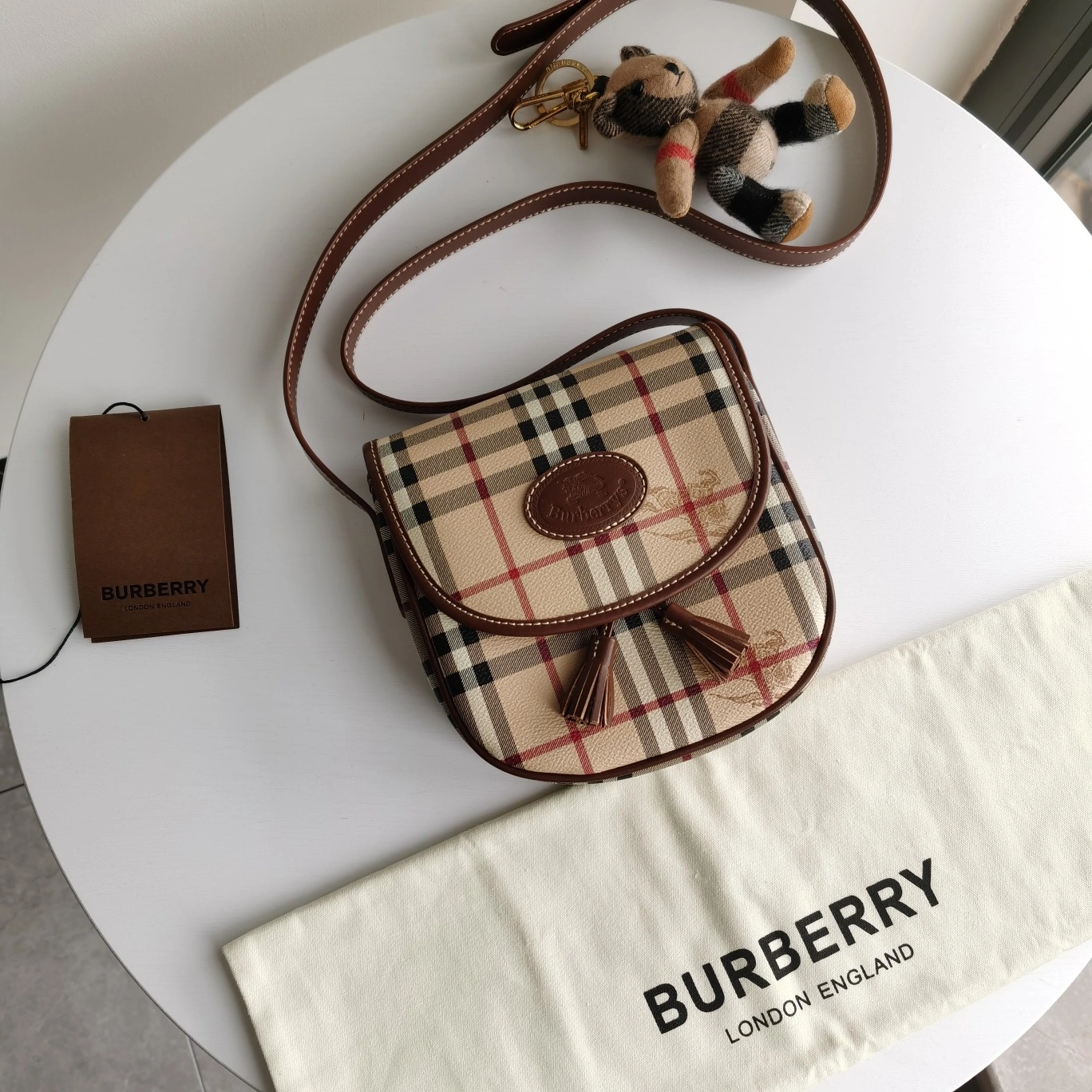 B*urberry Bag Top Quality 18*5*18cm Supportive 9421
