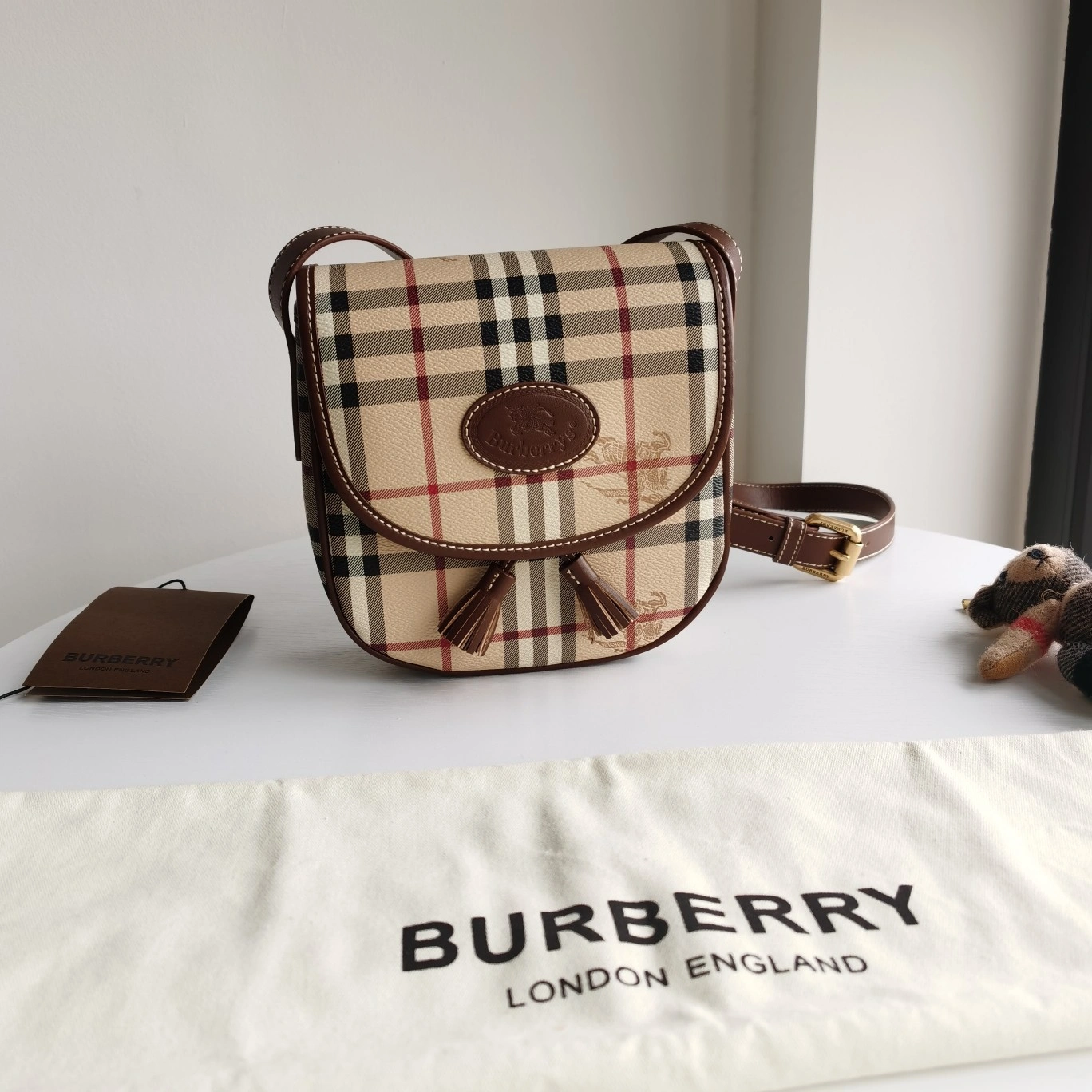 B*urberry Bag Top Quality 18*5*18cm Supportive 9421