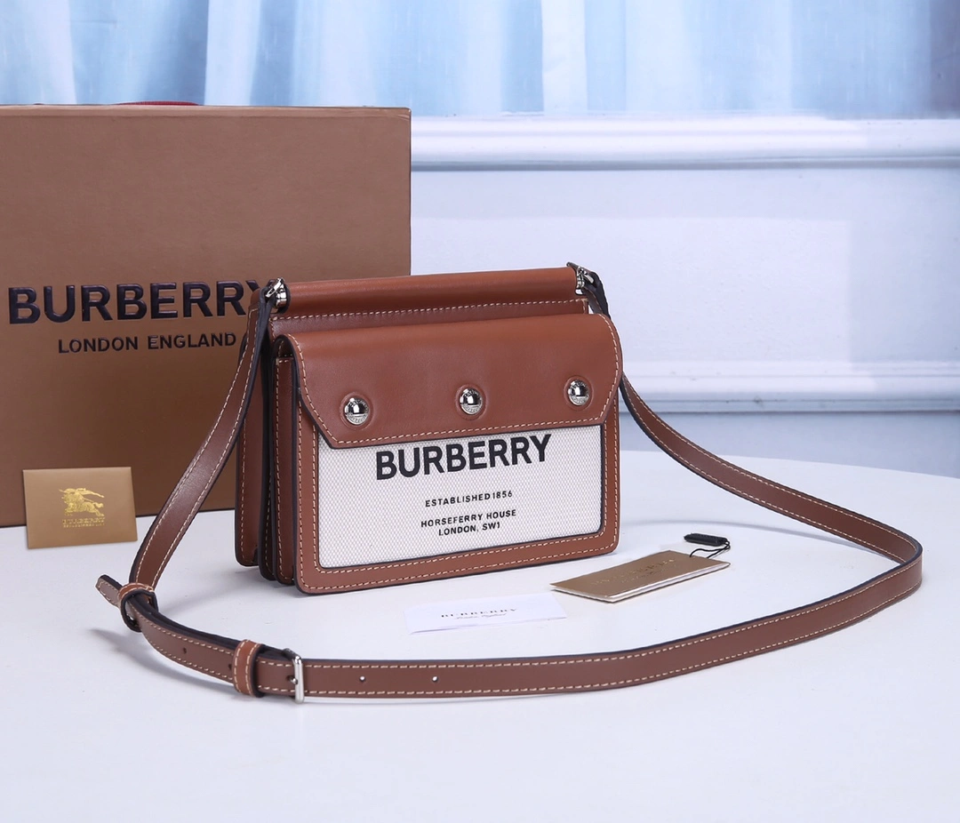 B*urberry Bag Top Quality 19*5*15cm SmartChoice 9430