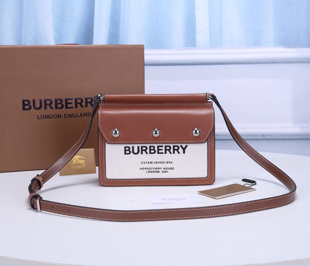 B*urberry Bag Top Quality 19*5*15cm SmartChoice 9430