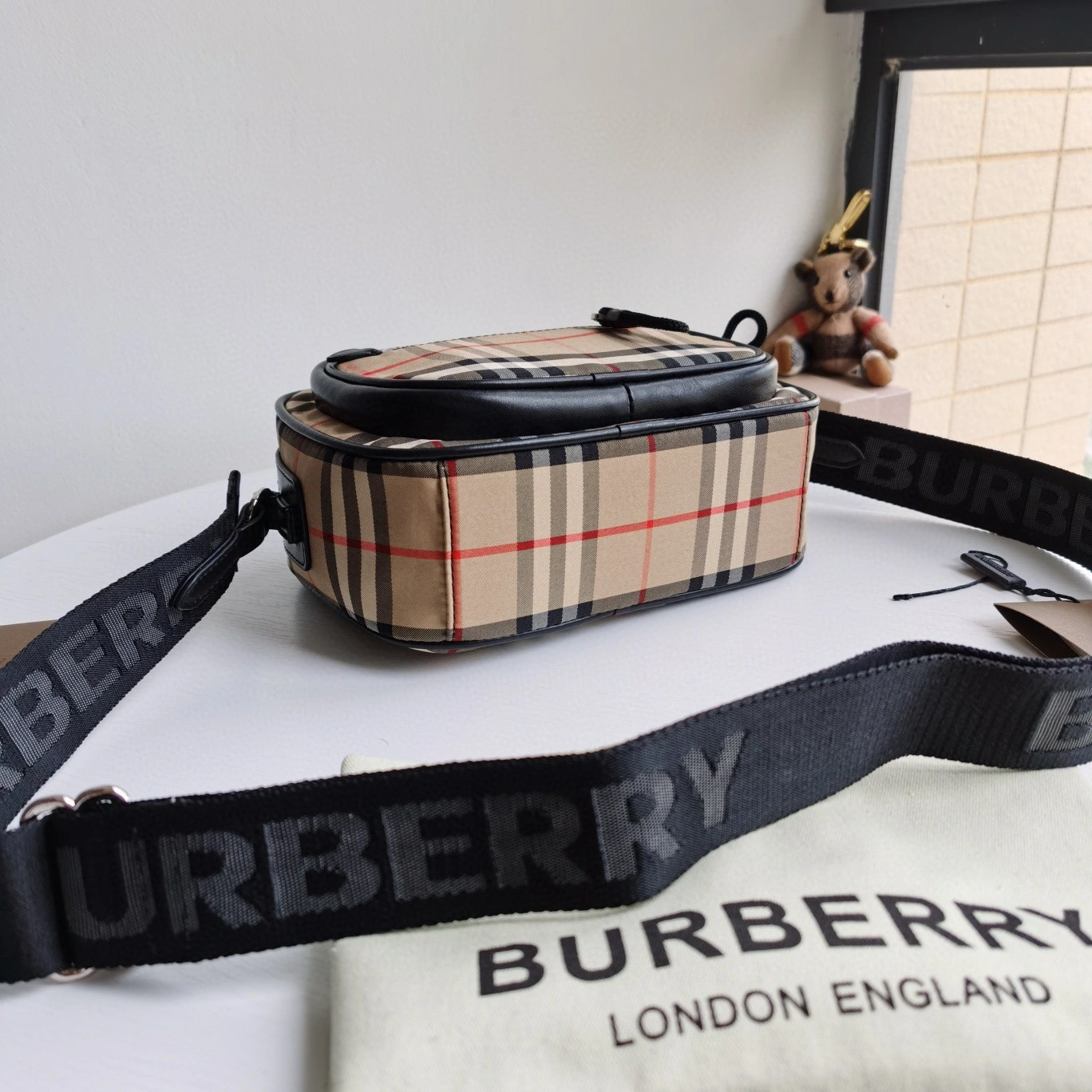 Thermal B*urberry Bag Top Quality 22.5*8.2*14.5cm 9409
