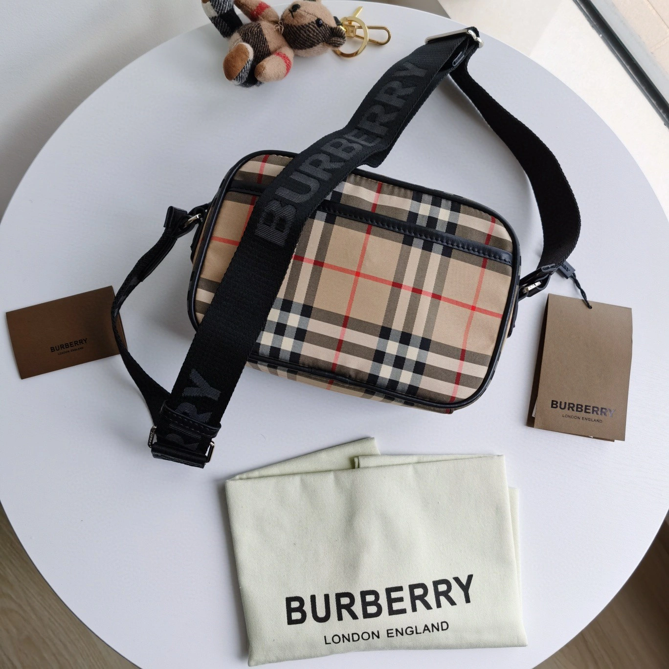 Thermal B*urberry Bag Top Quality 22.5*8.2*14.5cm 9409
