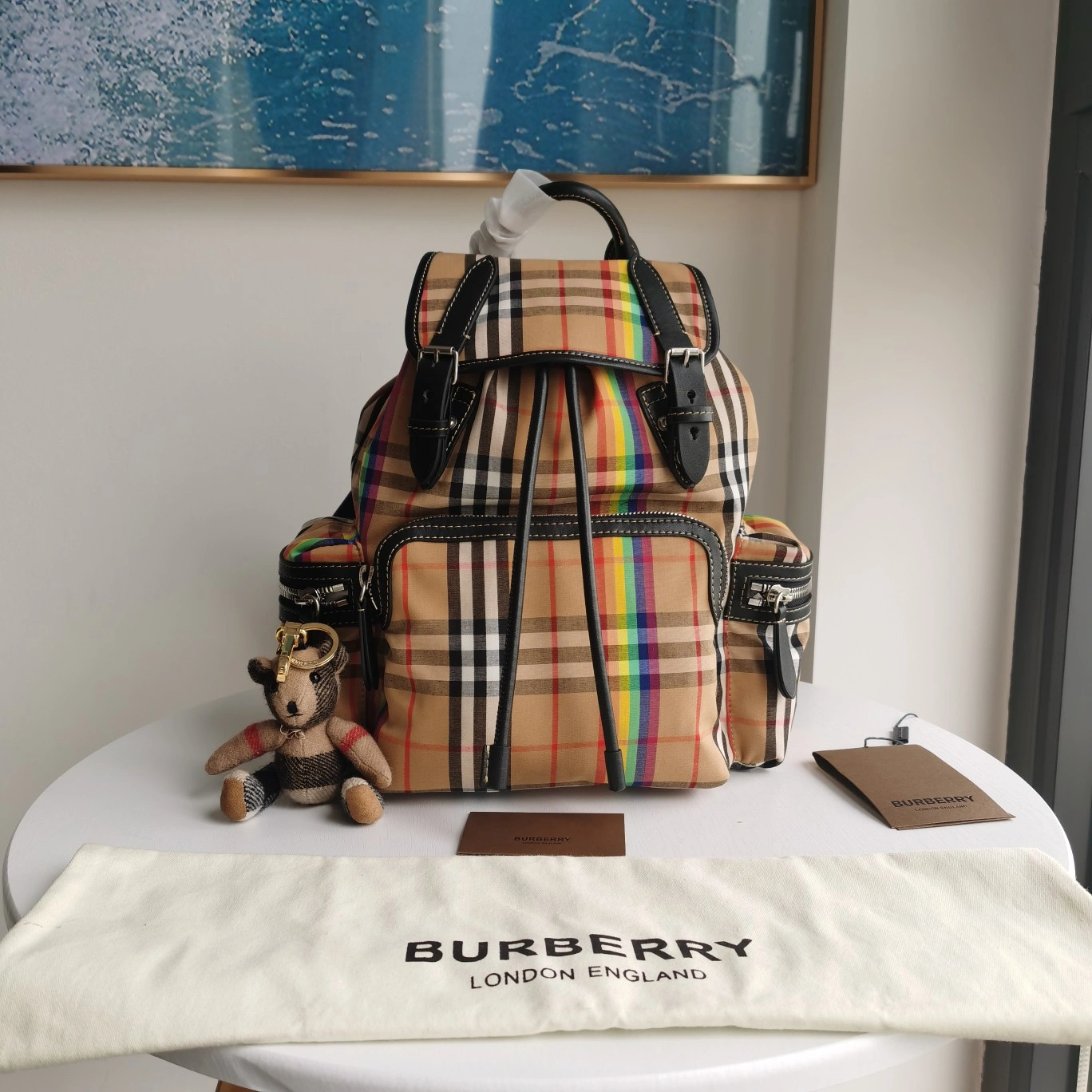 B*urberry Bag Top Quality 22*14*33cm FastDry 9417