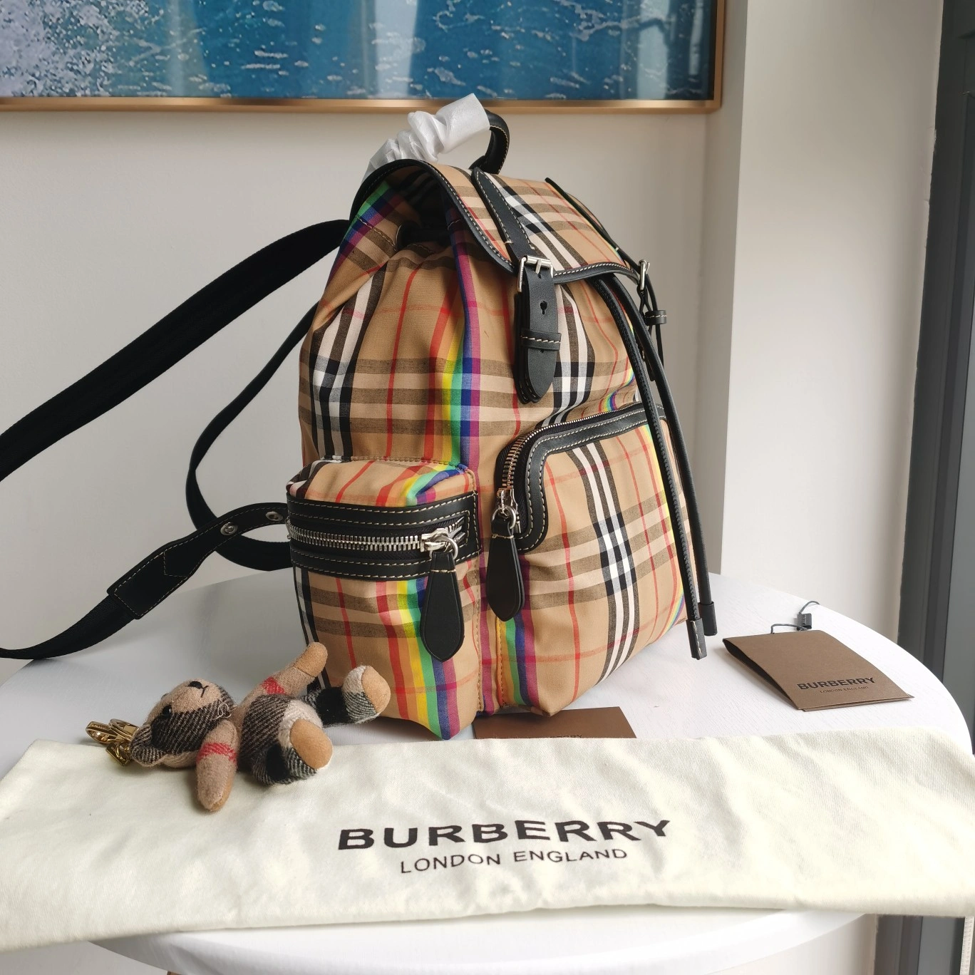 B*urberry Bag Top Quality 22*14*33cm FastDry 9417