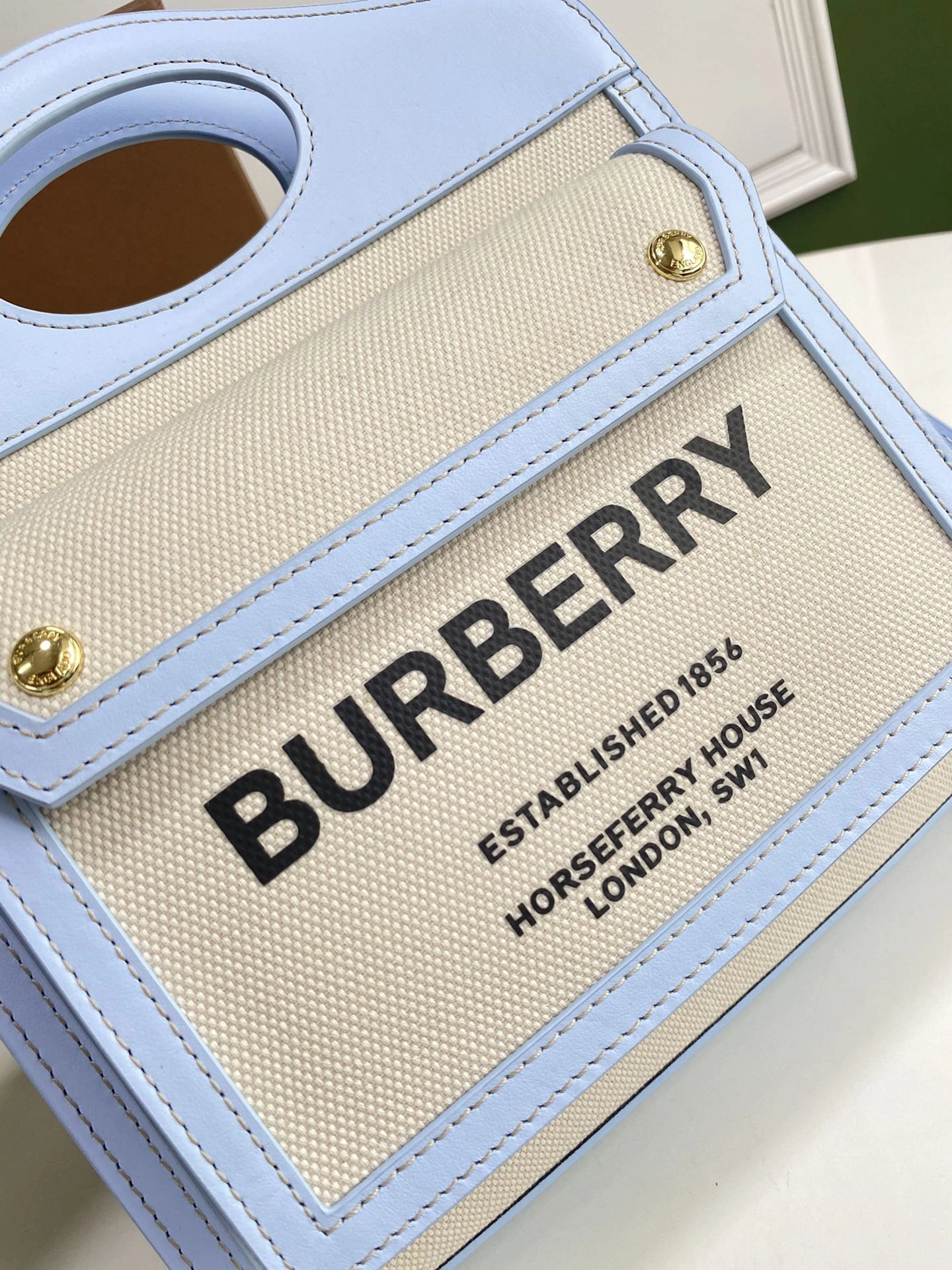 B*urberry Bag Top Quality 23 x 6 x 26.5cm Breathable 9391