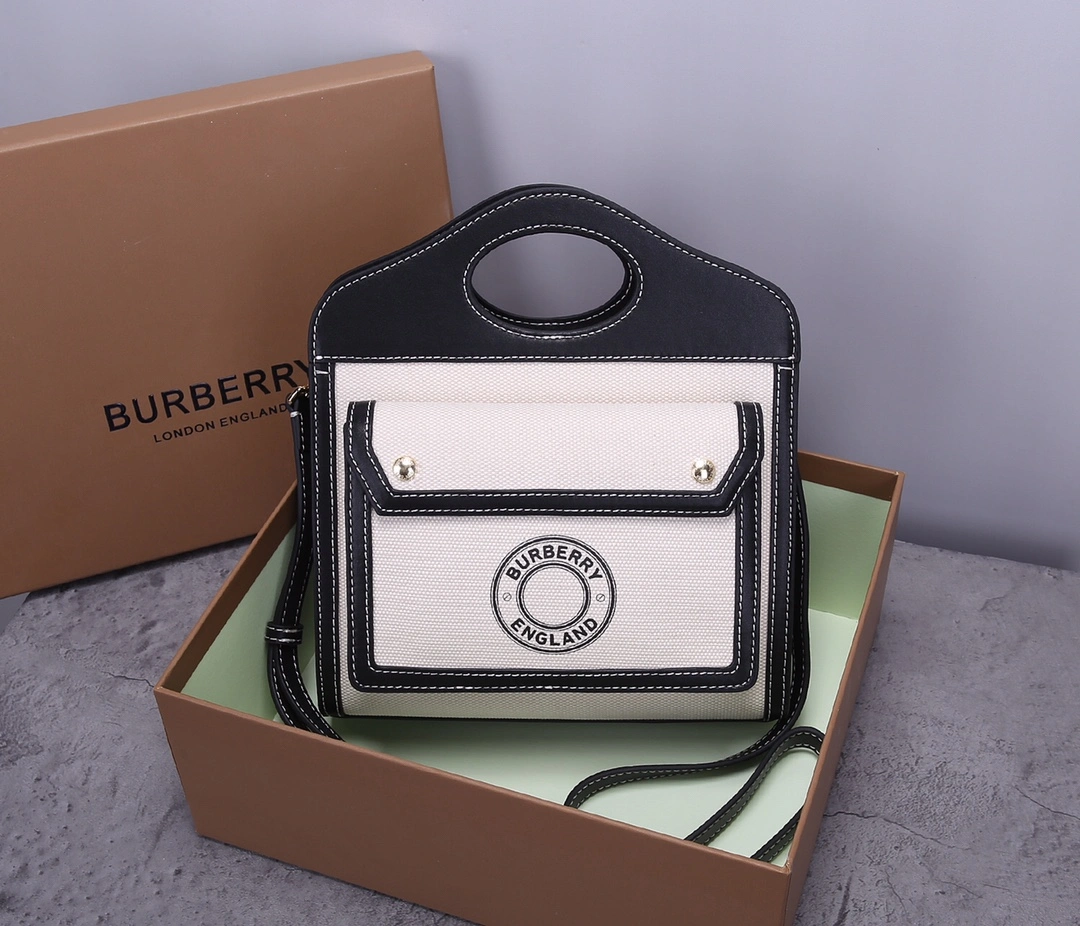 B*urberry Bag Top Quality 23*6*26.5cm Comfortable 9428