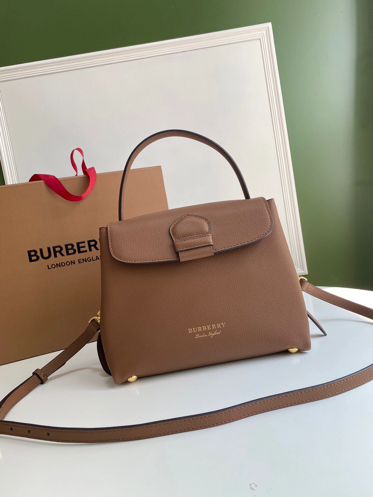 Refined B*urberry Bag Top Quality 26*12*21cm 9397