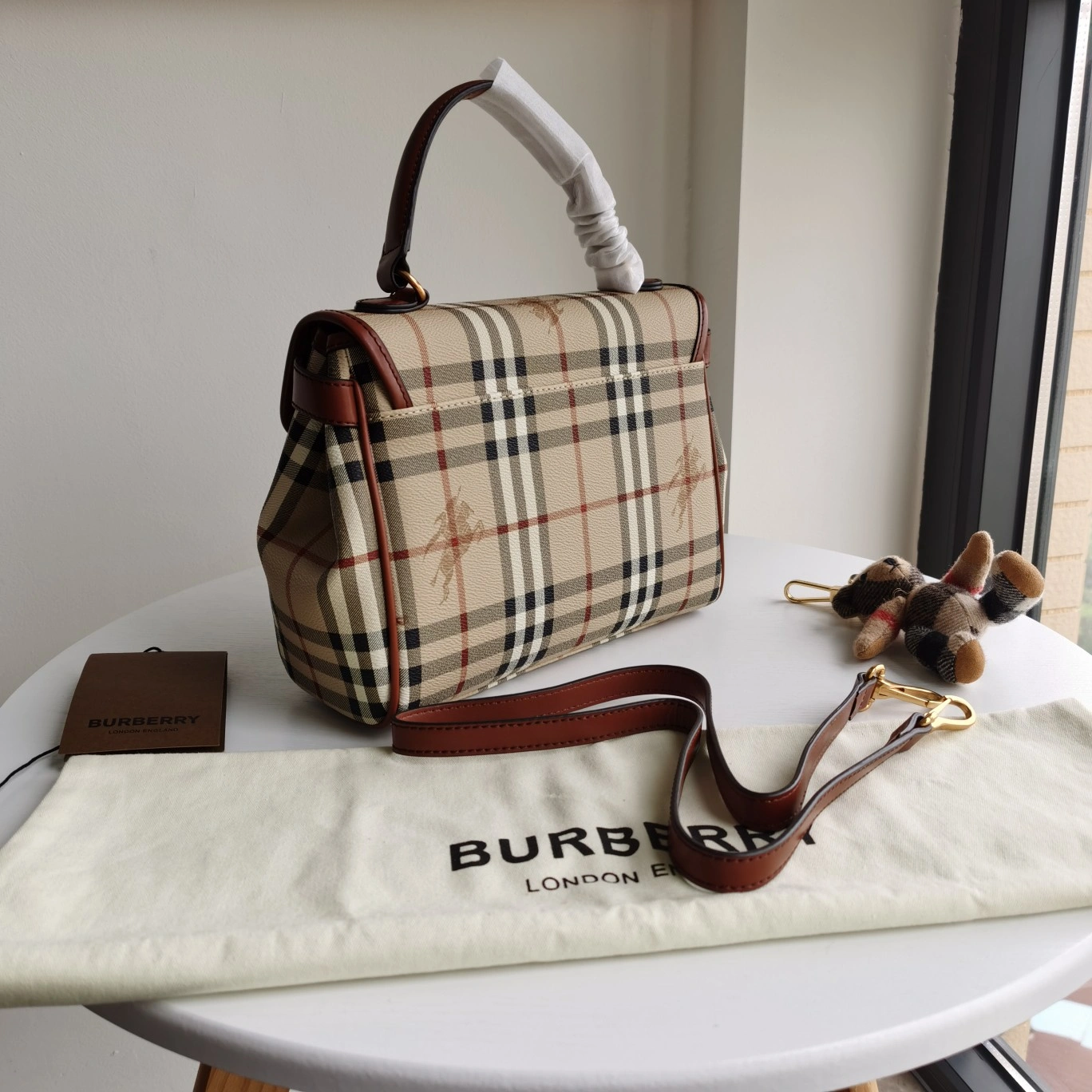 B*urberry Bag Top Quality 26*7*22cm Practical 9422