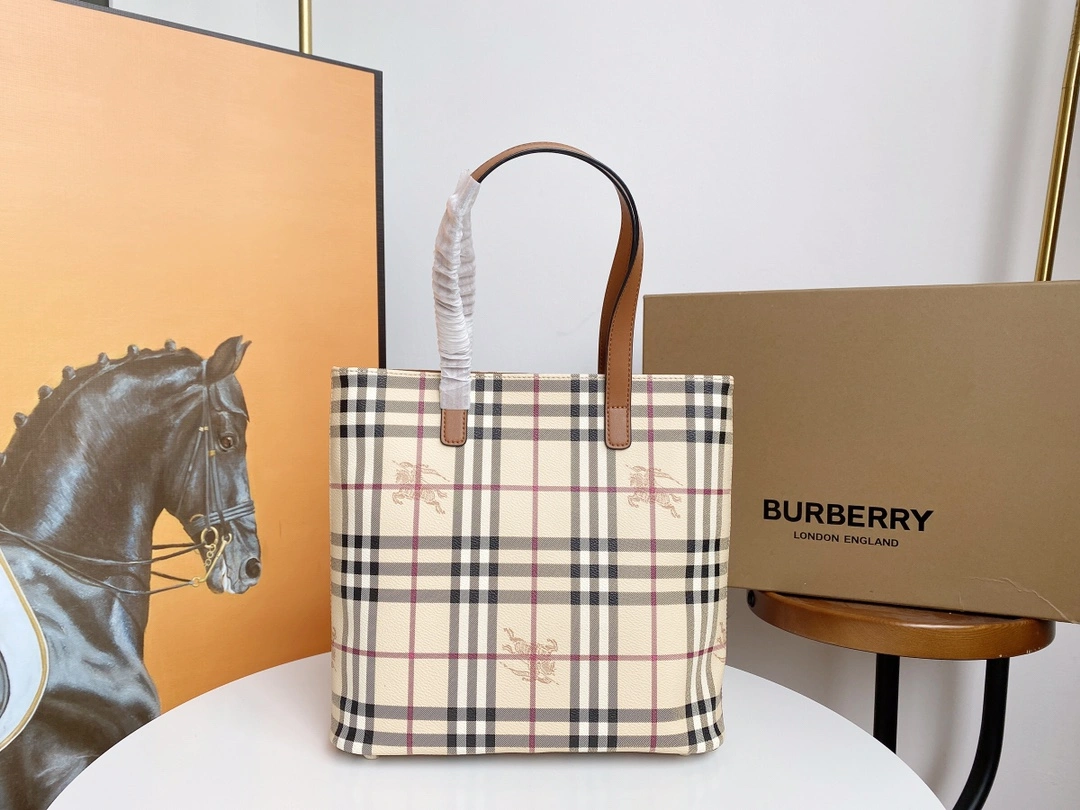 Unisex B*urberry Bag Top Quality 28*26*16cm 9426