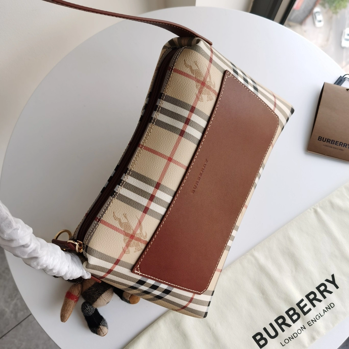 B*urberry Bag Top Quality 30*20*11.5cm RelaxedFit 9420