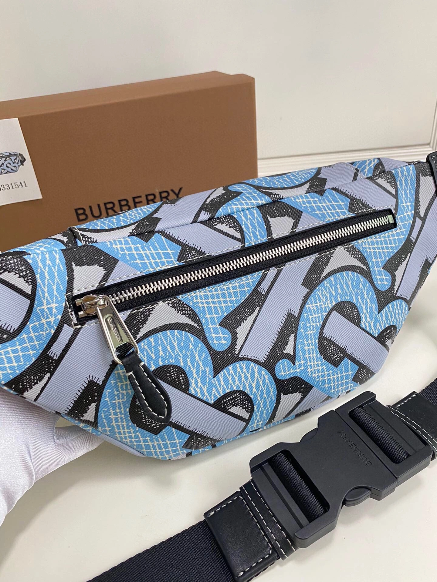 B*urberry Bag Top Quality 31 x 7.5 x 16cm Soft 9387