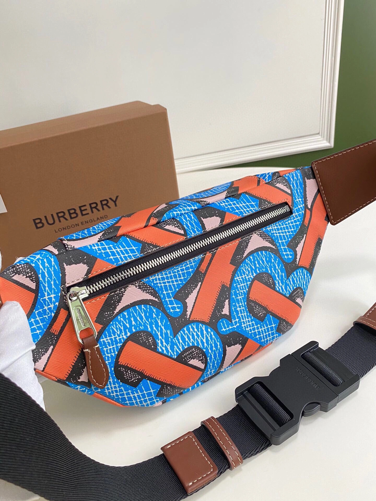 B*urberry Bag Top Quality 31 x 7.5 x 16cm OdorResistant 9386