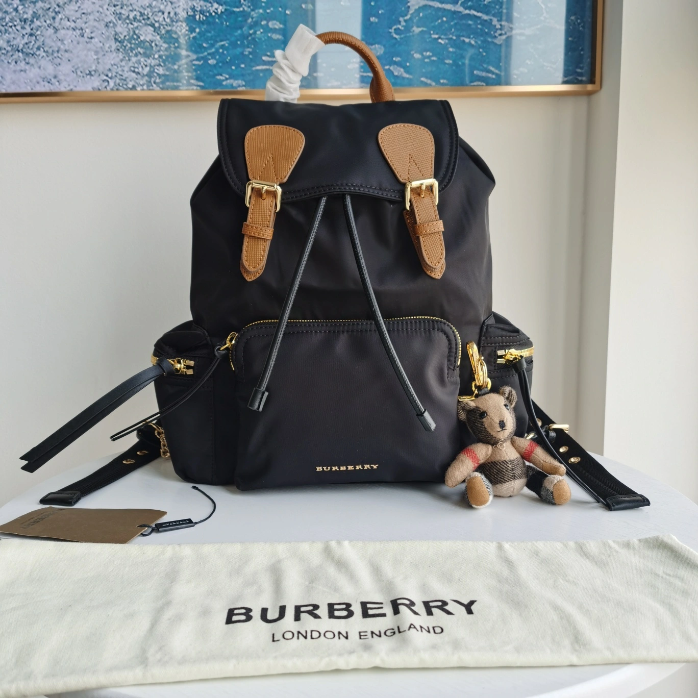 B*urberry Bag Top Quality 31*14*38cm Reliable 9407