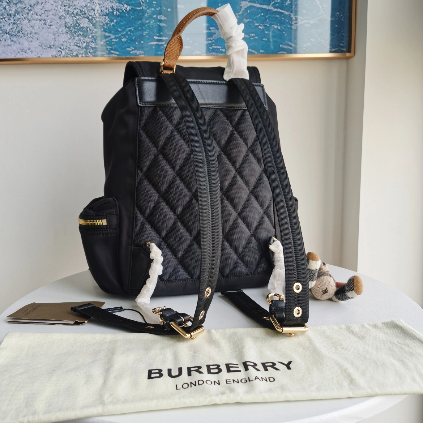 B*urberry Bag Top Quality 31*14*38cm Reliable 9407