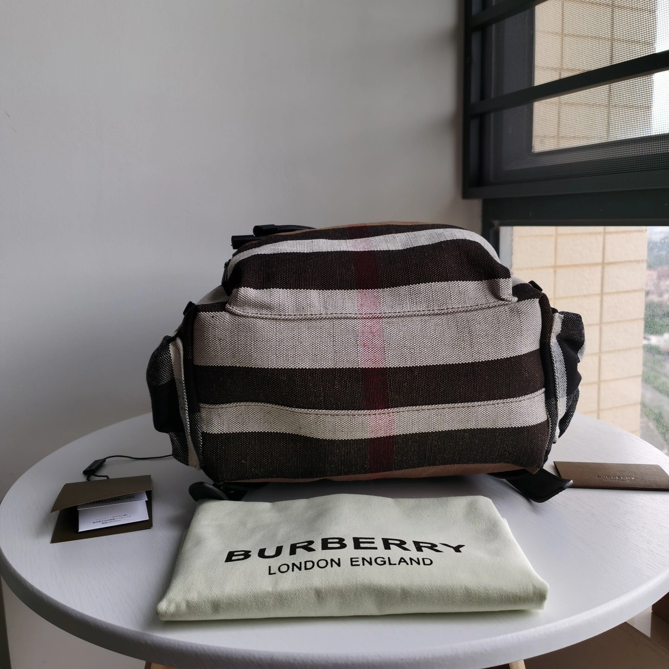 Sporty B*urberry Bag Top Quality 34*14*38cm 9413