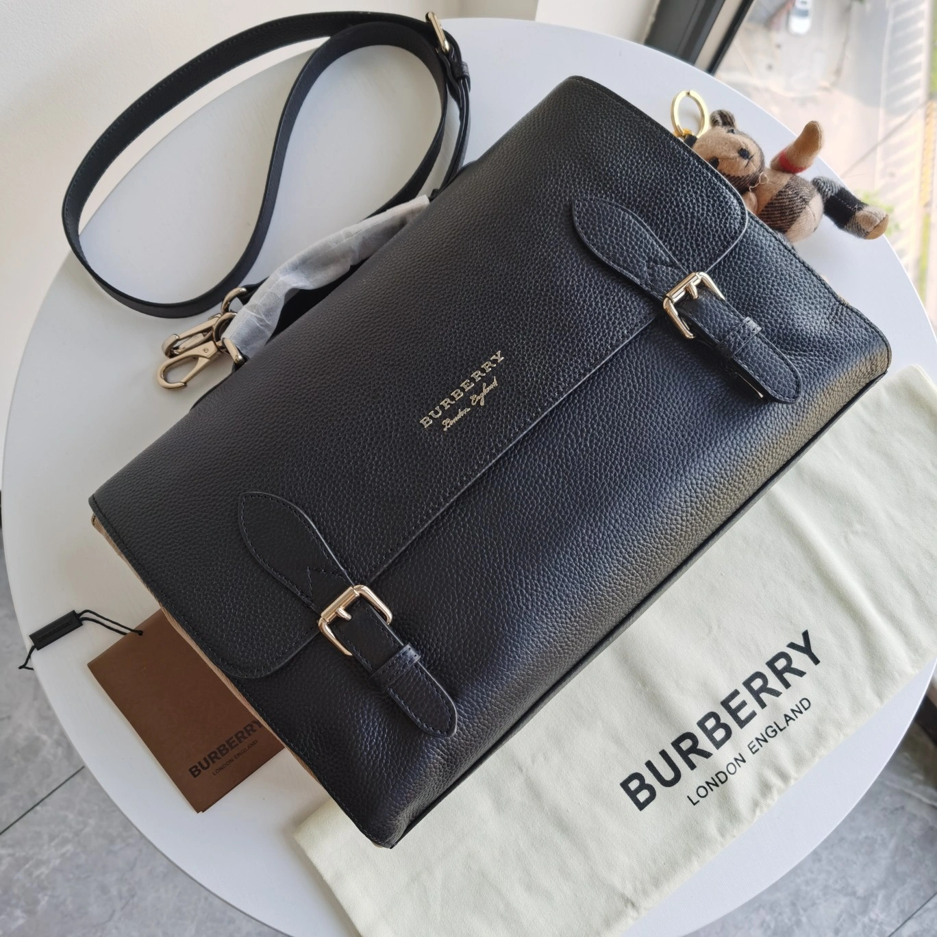 B*urberry Bag Top Quality 37*11*26cm Minimalist 9425