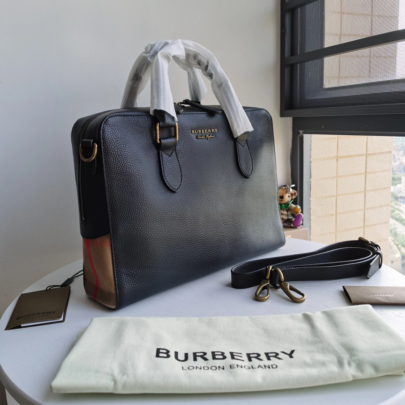 ComfortFit B*urberry Bag Top Quality 38*9*28cm 9412